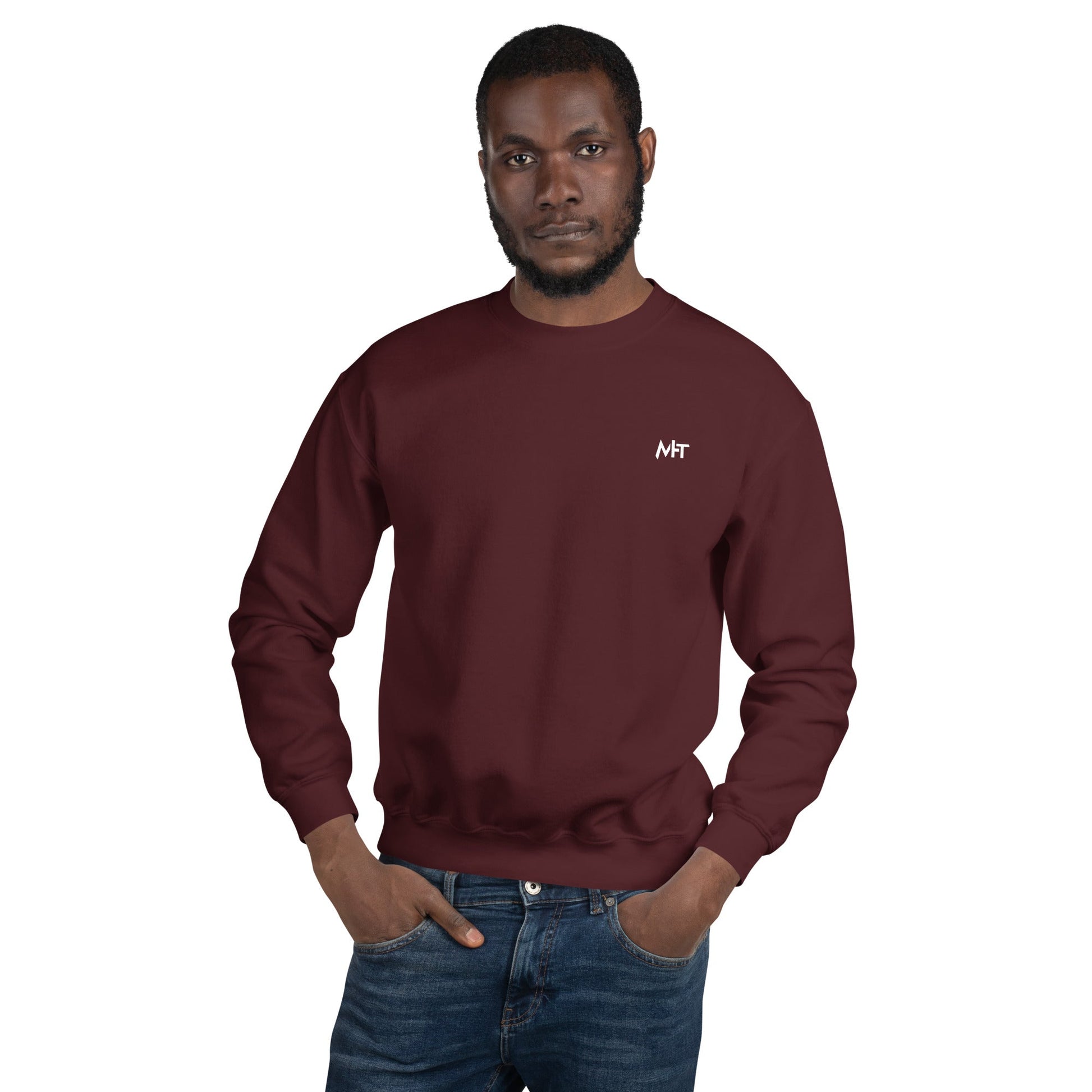 Hackers Empower Hackers V1 - Unisex Sweatshirt ( Back Print ) by DarkByteGear