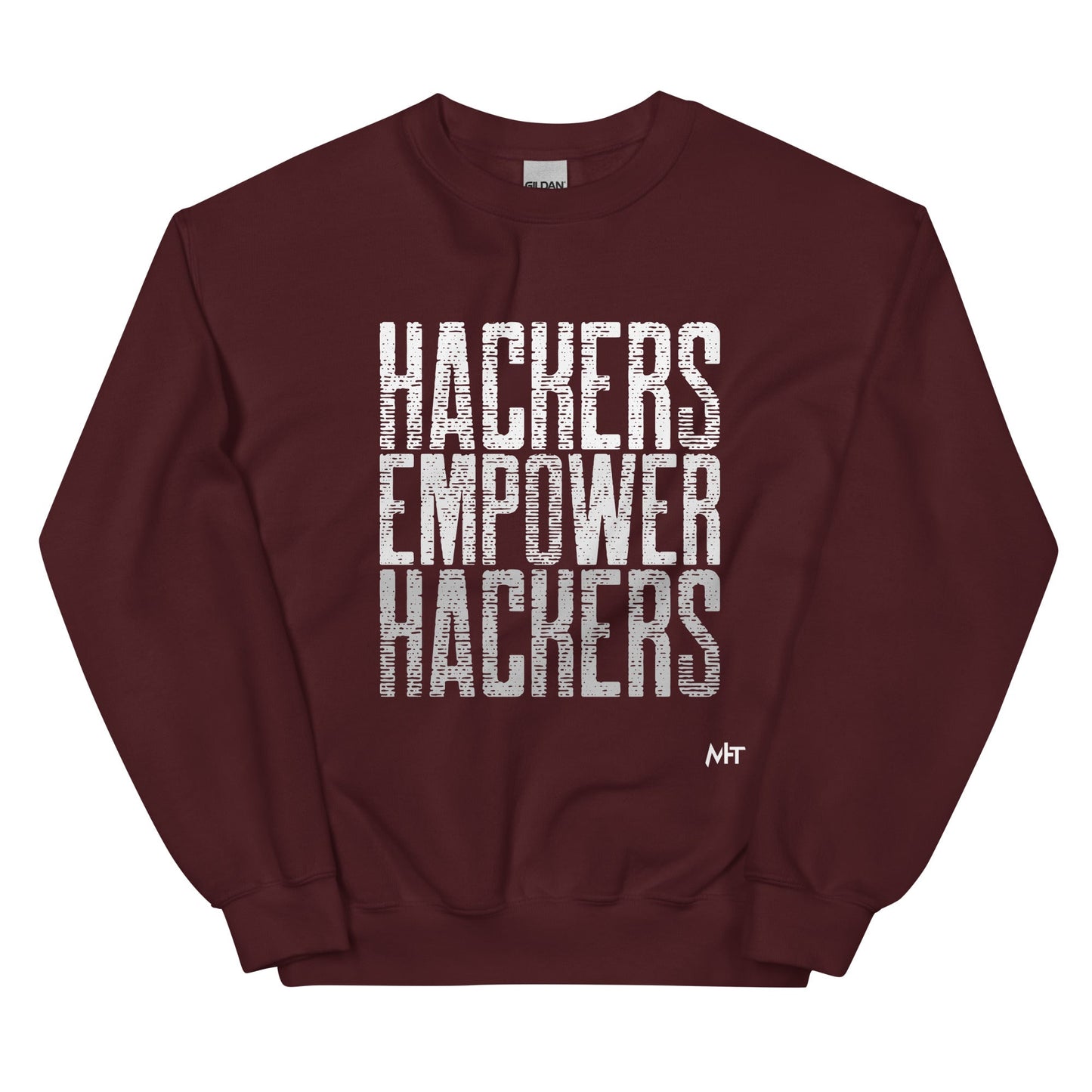 Hackers Empower Hackers V1 - Unisex Sweatshirt by DarkByteGear