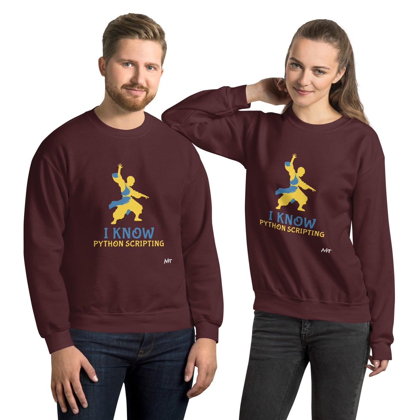 I Know Python Scripting - Unisex Sweatshirt by DarkByteGear