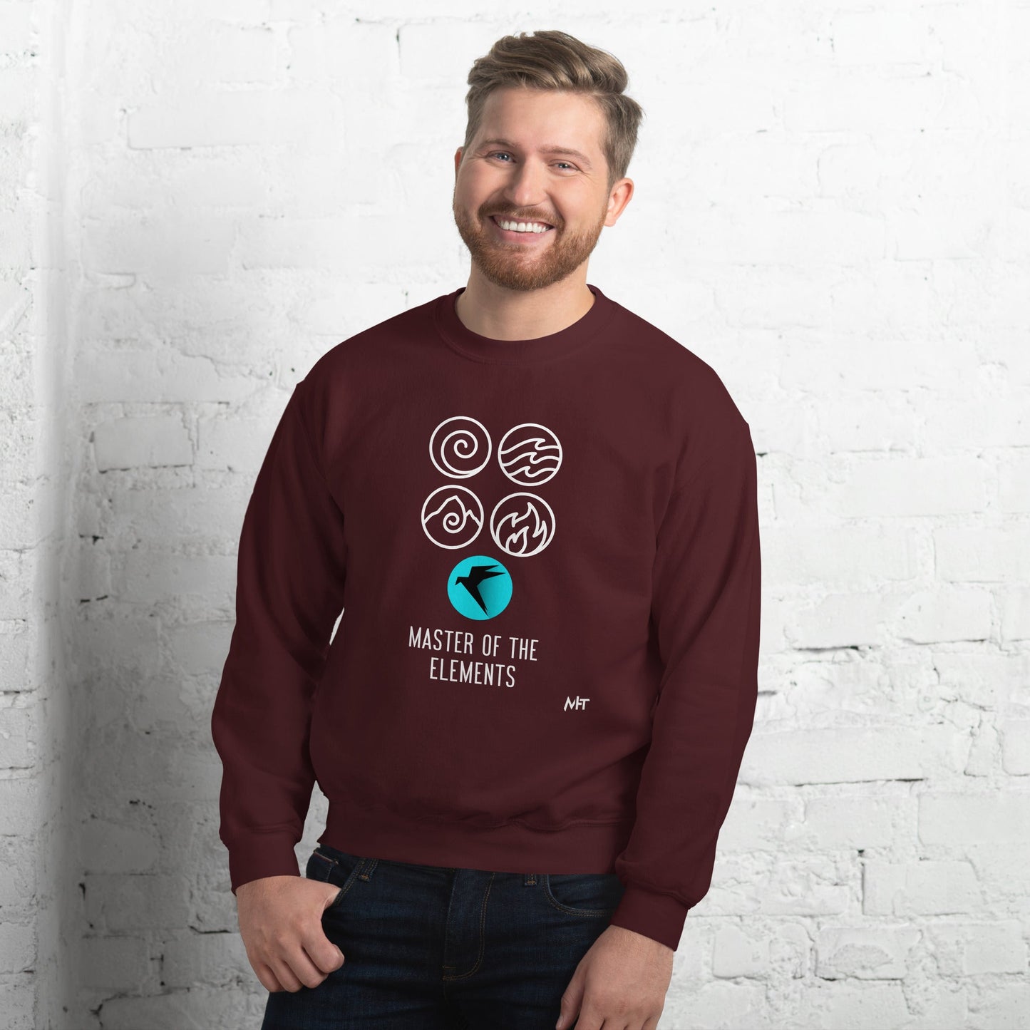 Master of Elements - Unisex Sweatshirt by DarkByteGear