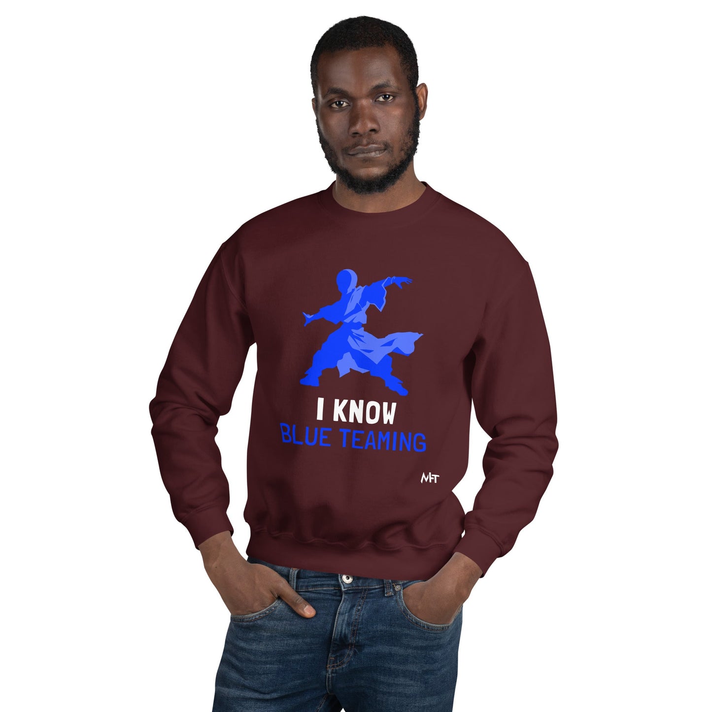 I Know Blue Teaming - Unisex Sweatshirt by DarkByteGear