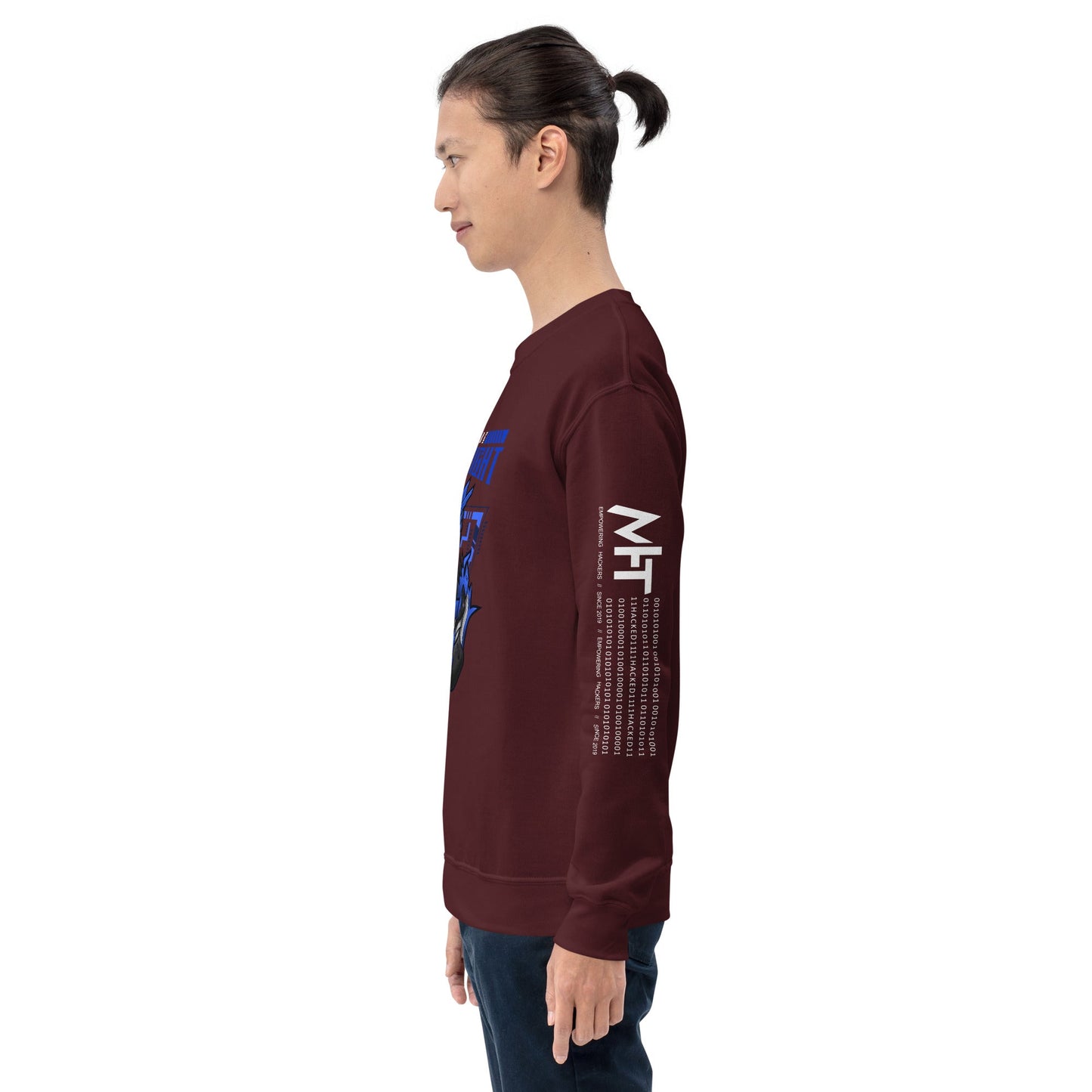 CyberWare Cyber knight - Unisex Sweatshirt by DarkByteGear