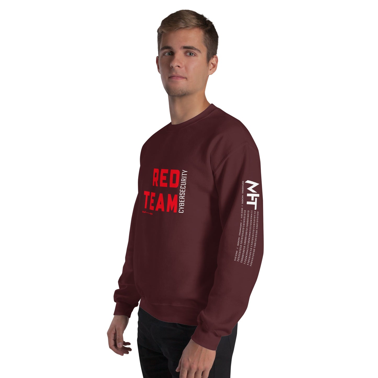 Cyber Security Red Team V8 - Unisex Sweatshirt by DarkByteGear