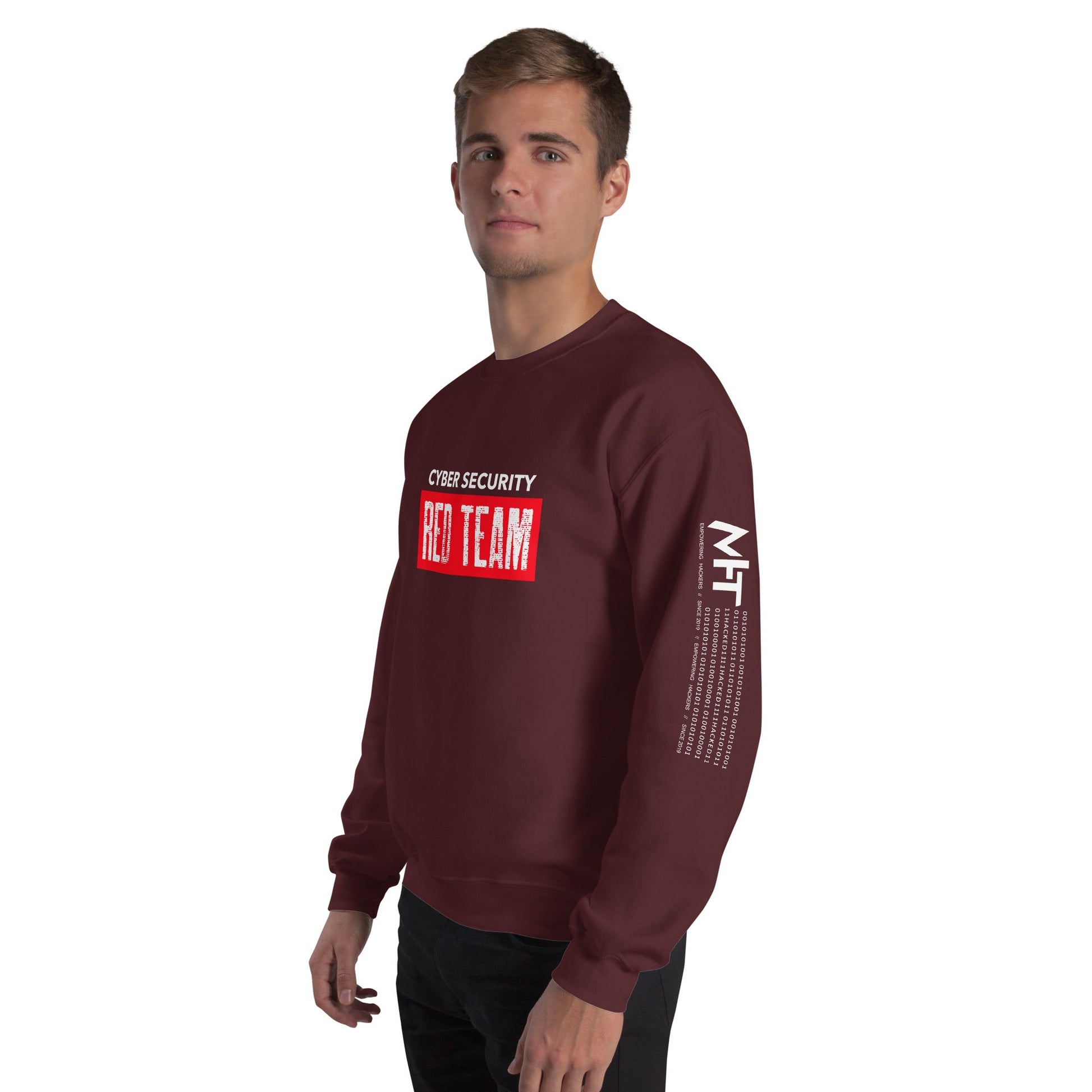 Cyber Security Red Team V1 - Unisex Sweatshirt by DarkByteGear
