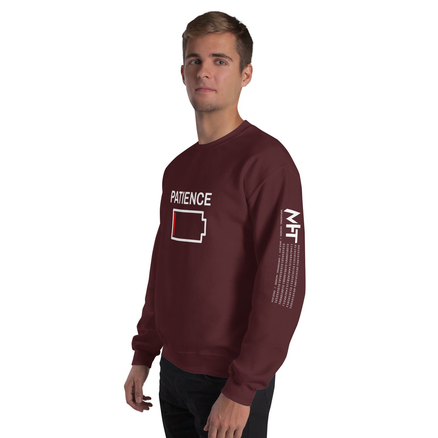 Patience - Unisex Sweatshirt by DarkByteGear