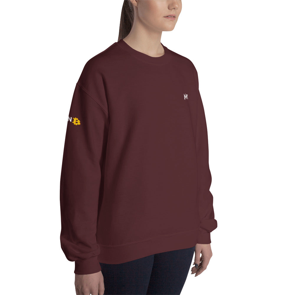 Plan B v1 - Unisex Sweatshirt (back print) by DarkByteGear