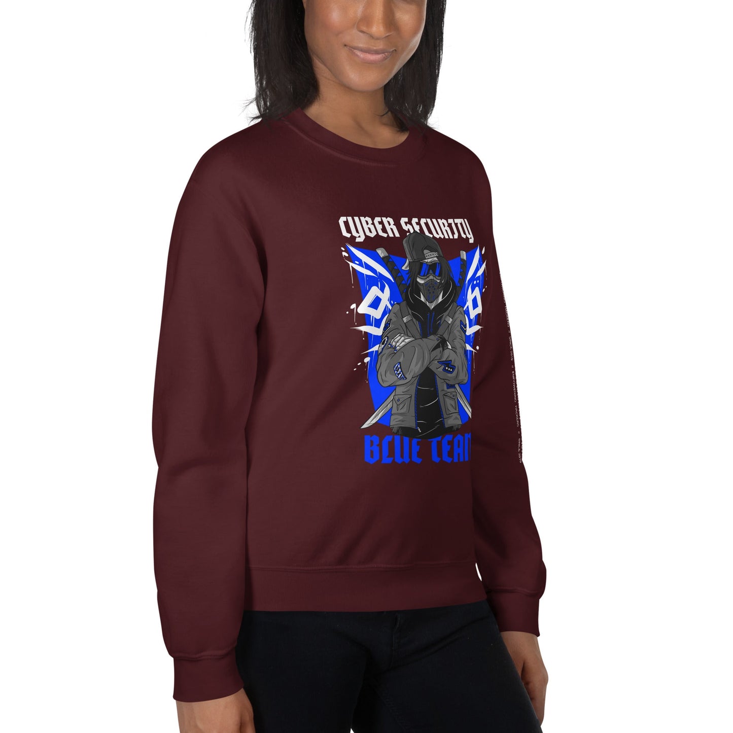 Cyber Security Blue Team V3 - Unisex Sweatshirt by DarkByteGear