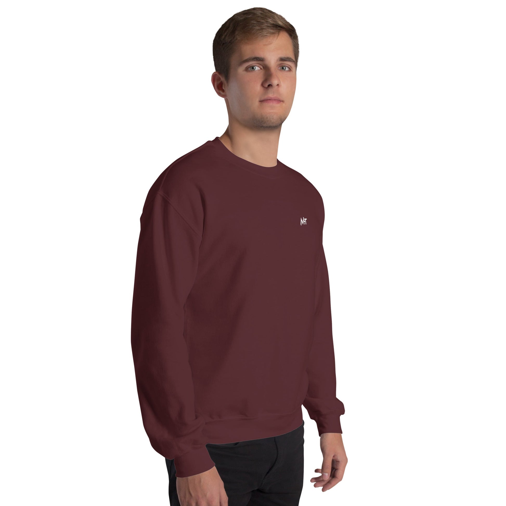 Cyber Security Red Team V8 - Unisex Sweatshirt ( Back Print ) by DarkByteGear