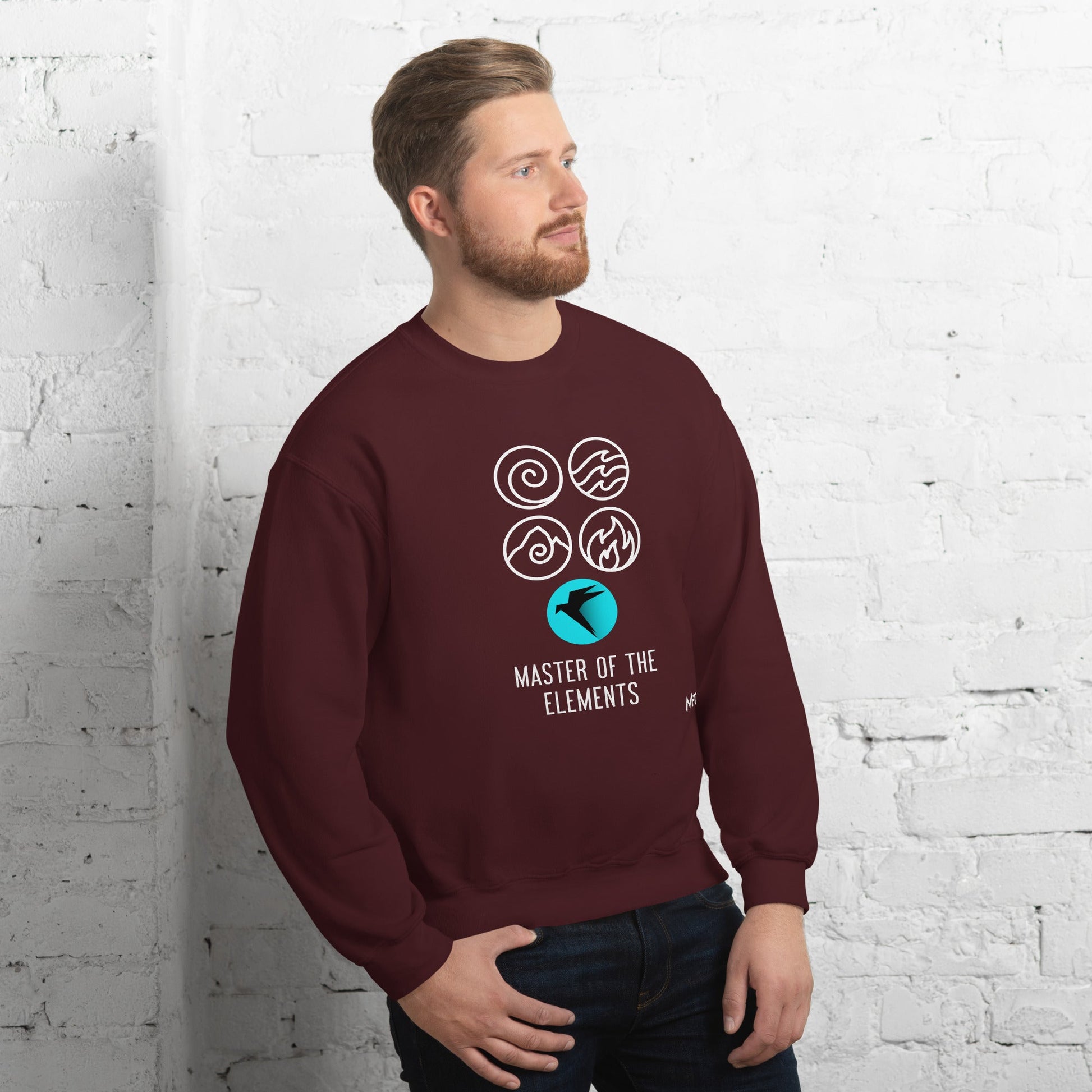 Master of Elements - Unisex Sweatshirt by DarkByteGear
