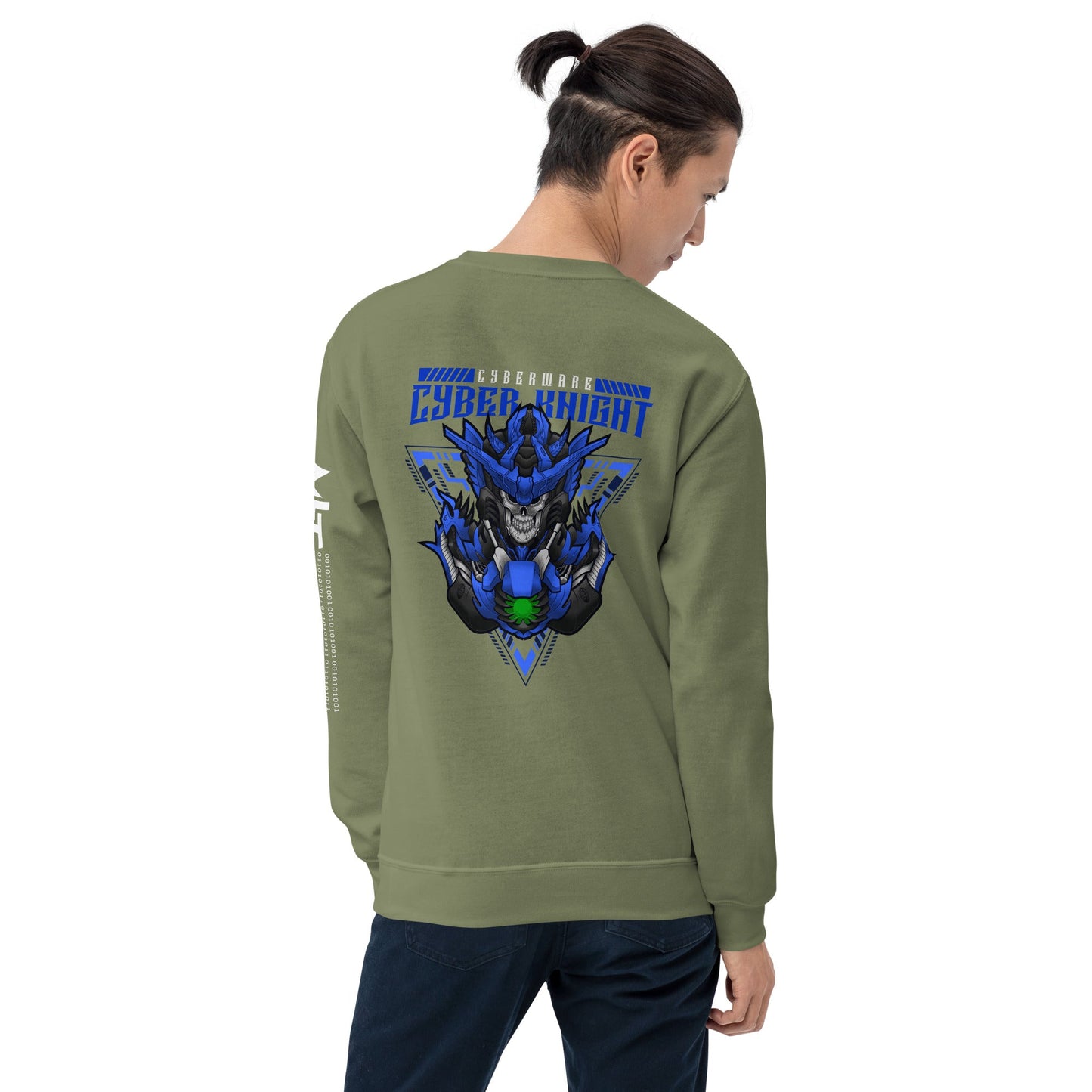 CyberWare Cyber knight - Unisex Sweatshirt by DarkByteGear