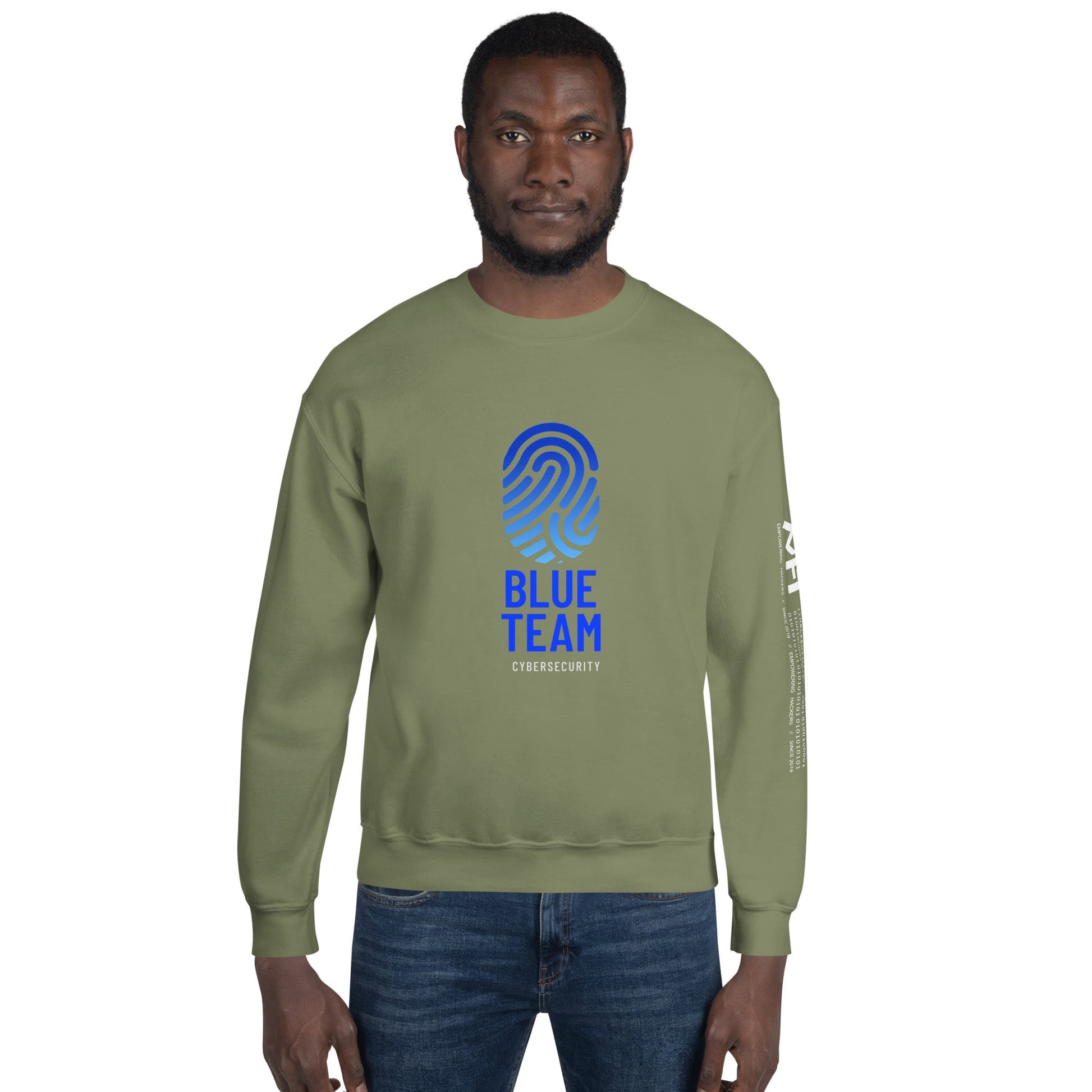 Cyber Security Blue Team v2 - Unisex Sweatshirt by DarkByteGear
