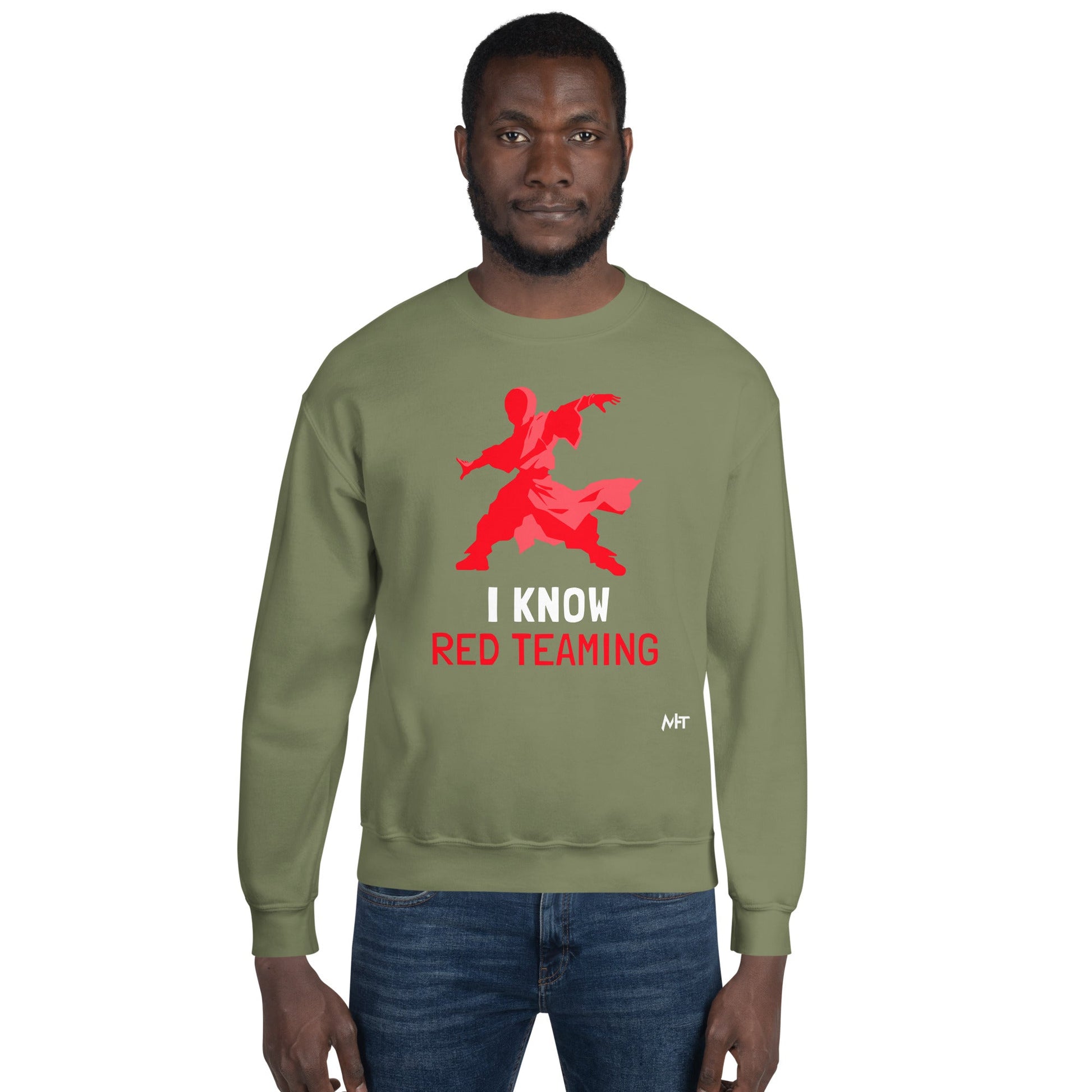 I Know Red Teaming - Unisex Sweatshirt by DarkByteGear