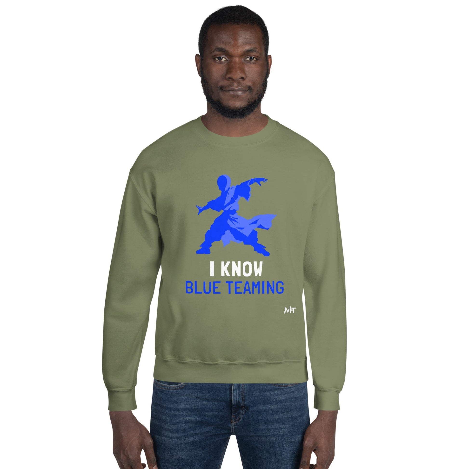 I Know Blue Teaming - Unisex Sweatshirt by DarkByteGear