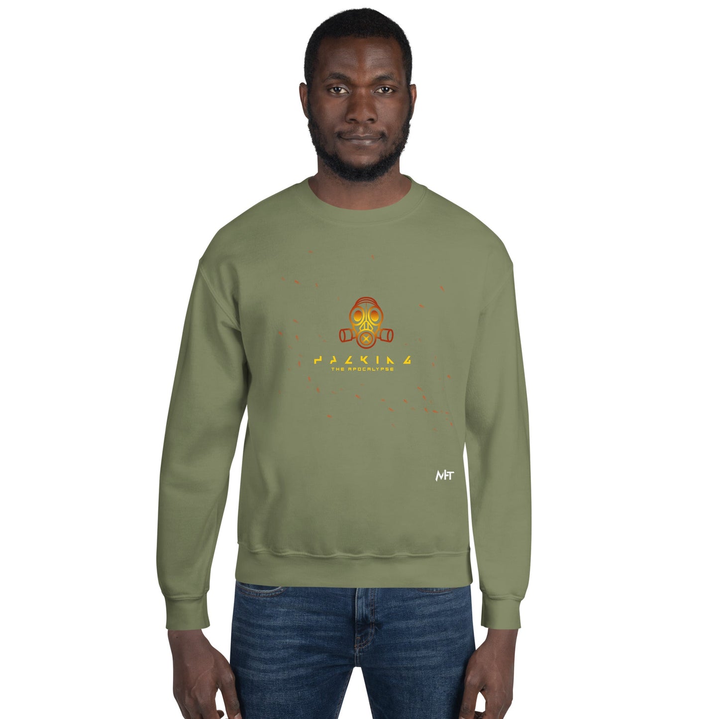 Hacking the apocalypse - Unisex Sweatshirt by DarkByteGear