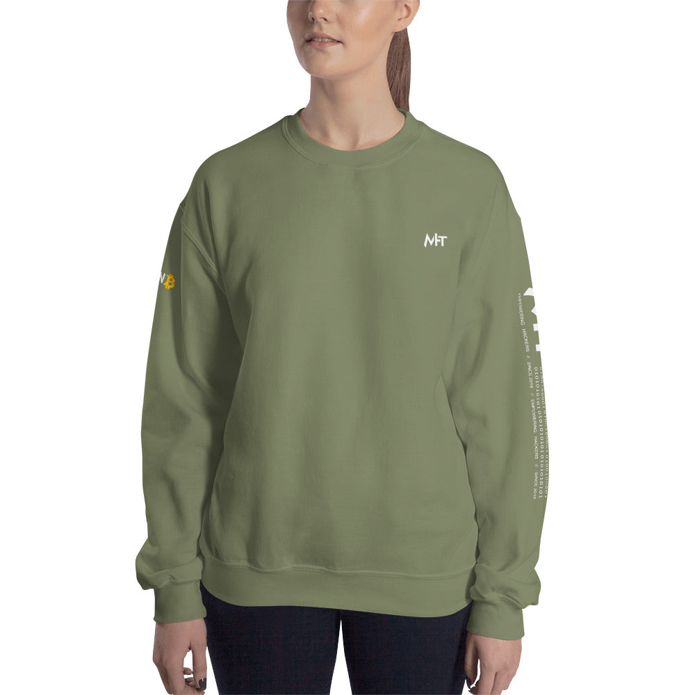 Plan B v1 - Unisex Sweatshirt (back print) by DarkByteGear