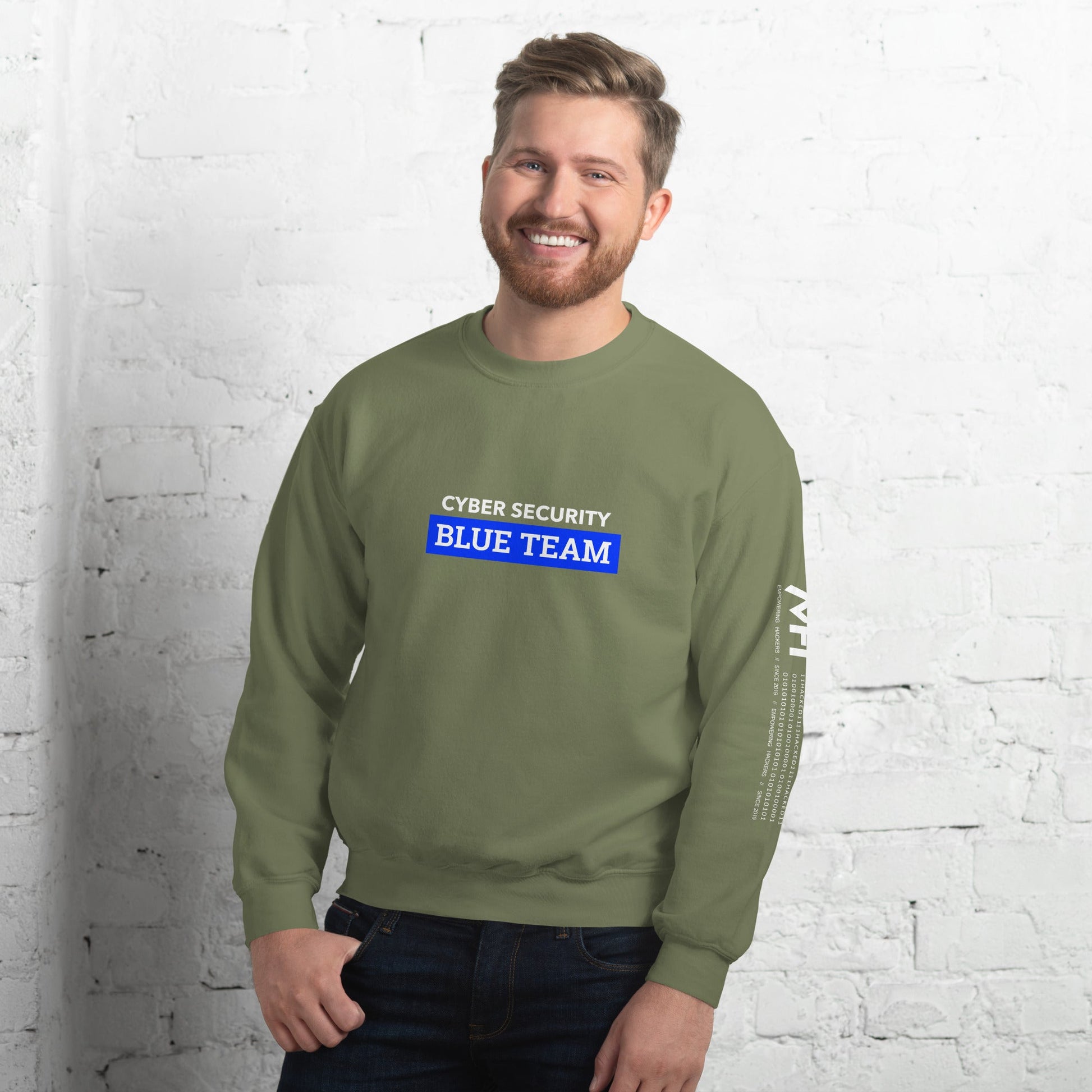 Cyber Security Blue Team V6 - Unisex Sweatshirt by DarkByteGear