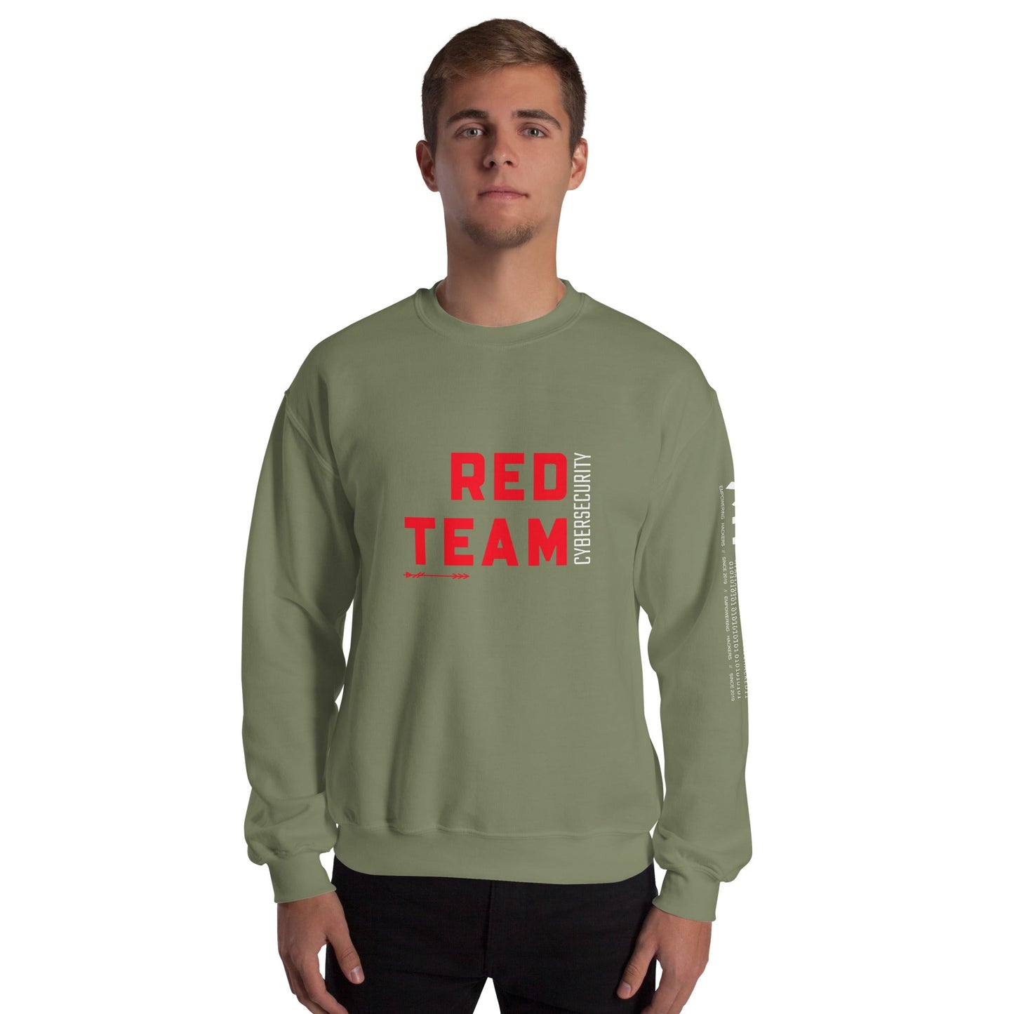 Cyber Security Red Team V8 - Unisex Sweatshirt by DarkByteGear