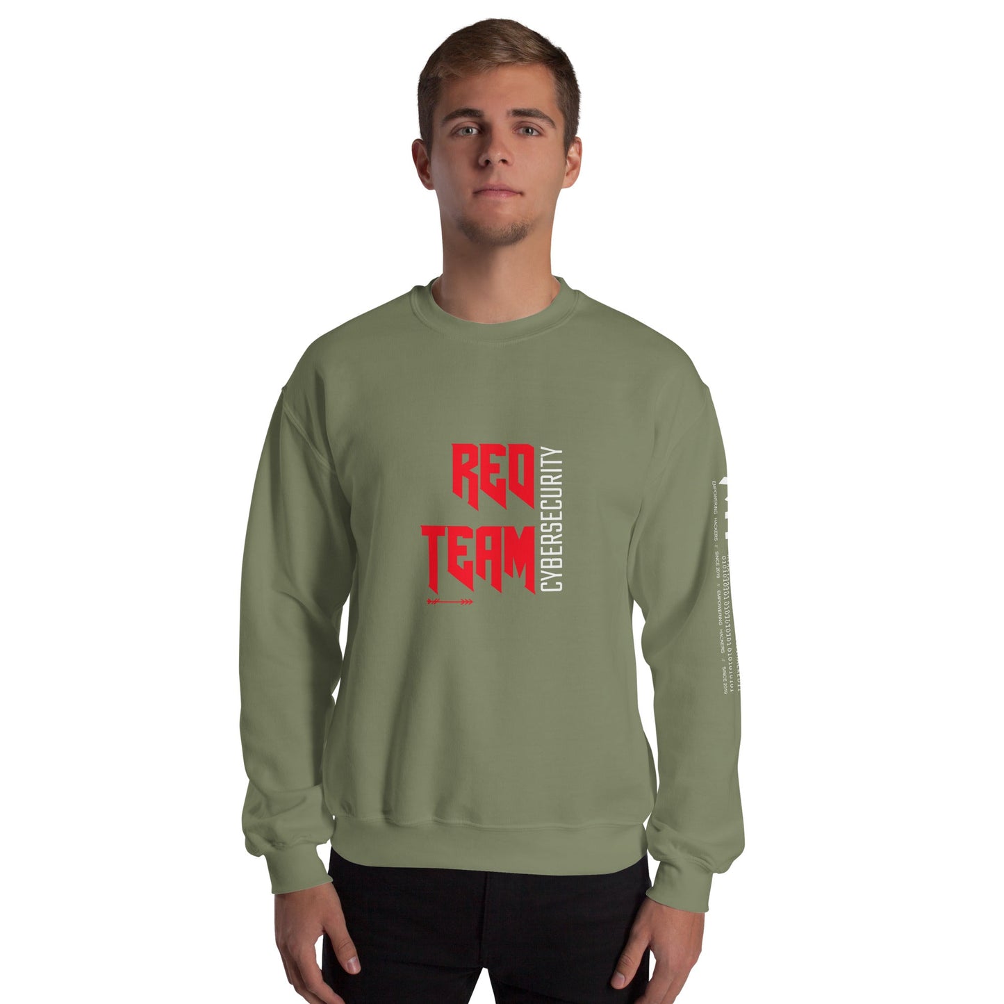 Cyber Security Red Team V9 - Unisex Sweatshirt by DarkByteGear
