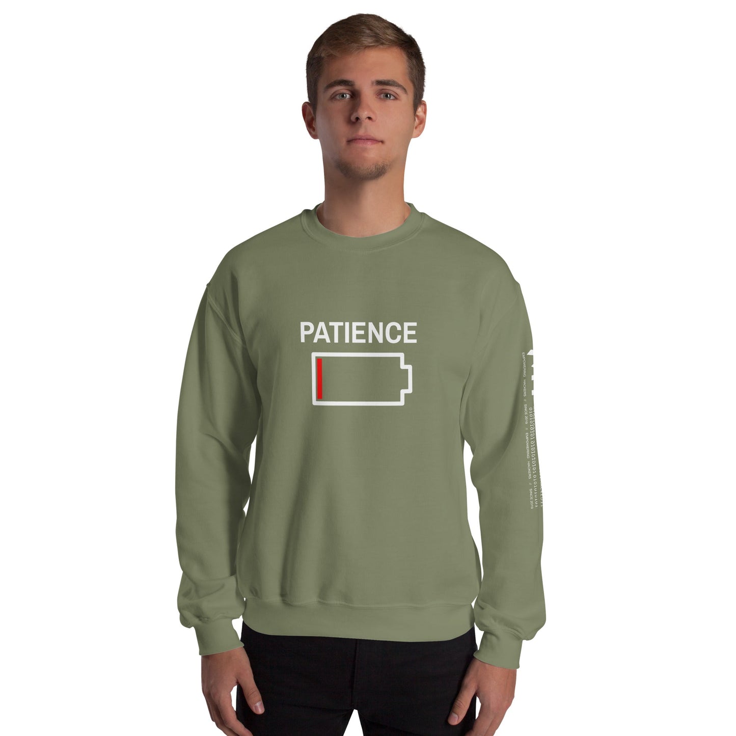 Patience - Unisex Sweatshirt by DarkByteGear