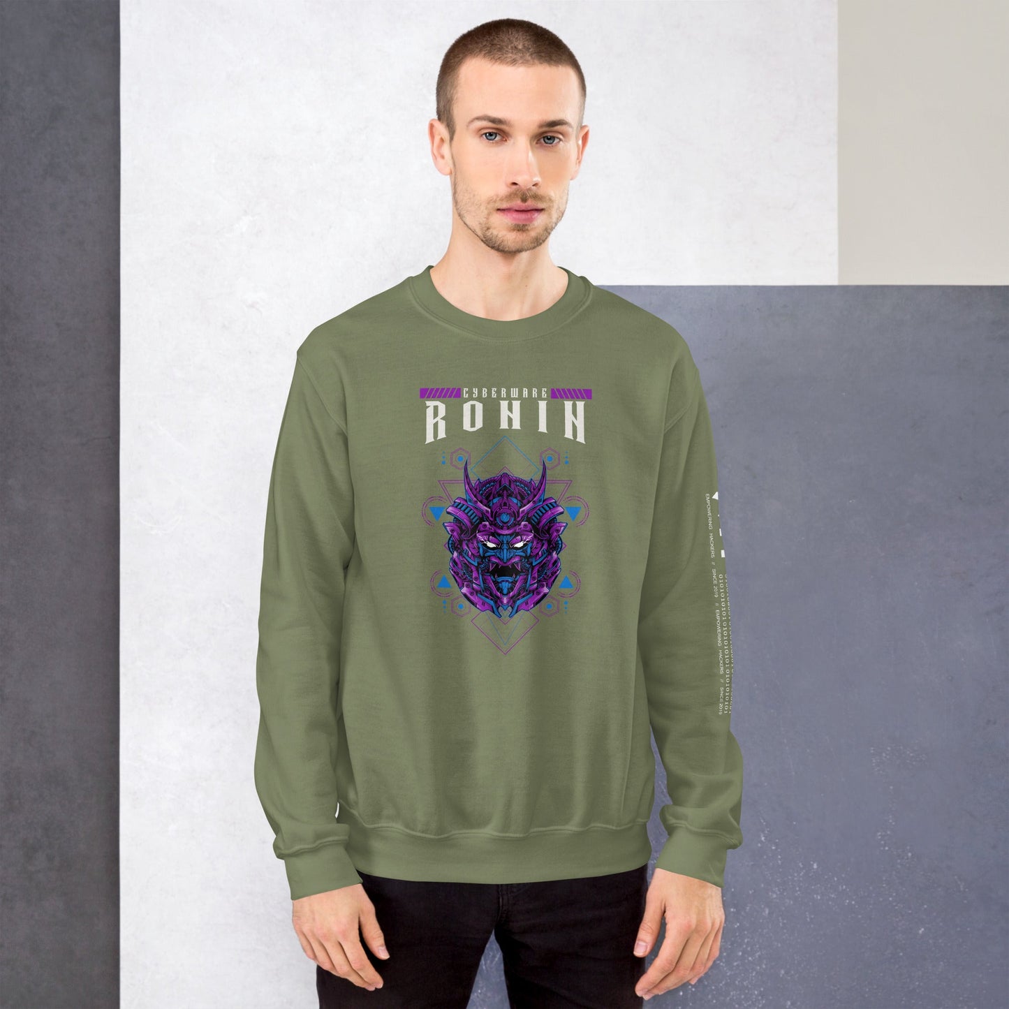 CyberWare Ronin - Unisex Sweatshirt by DarkByteGear