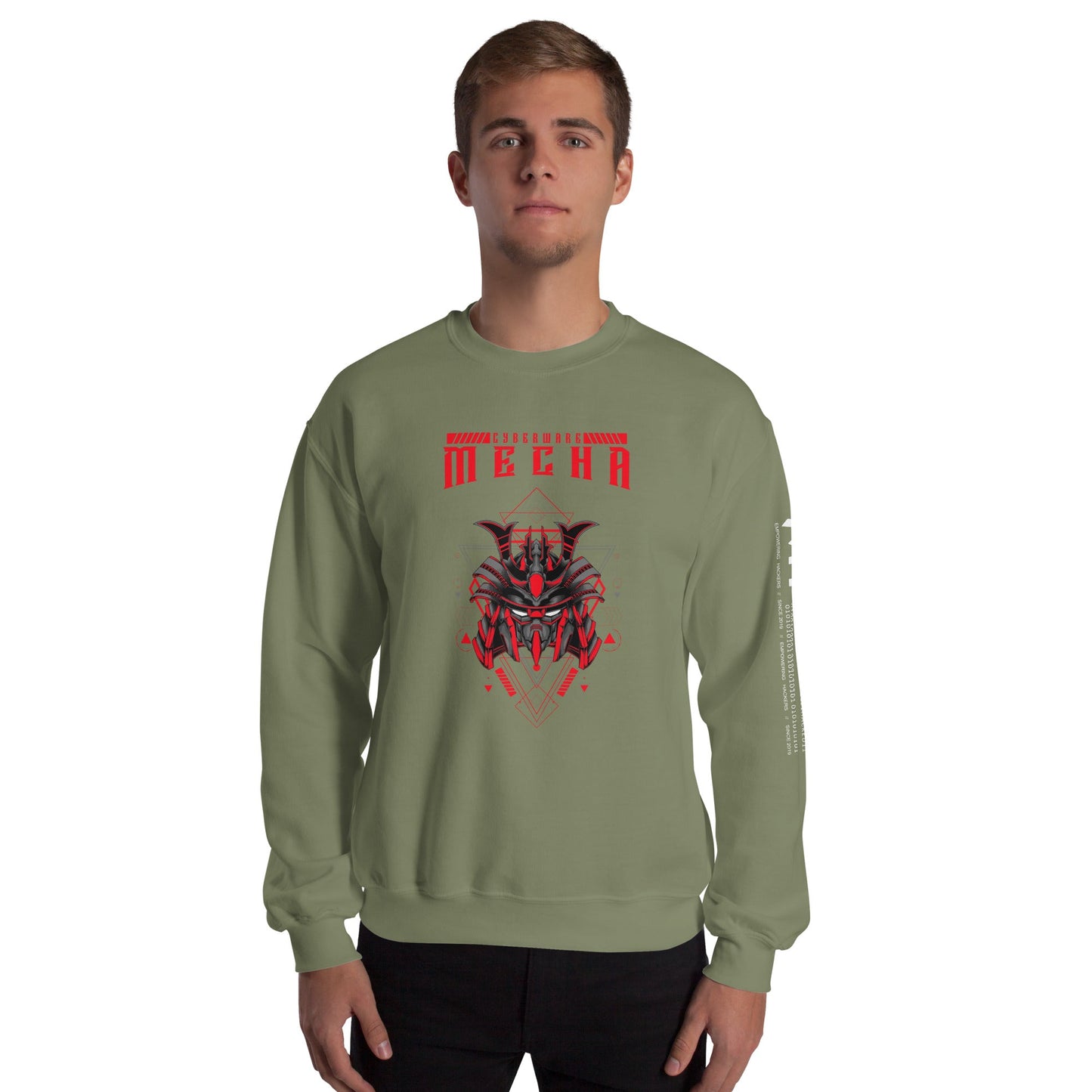 CyberWare Mecha - Unisex Sweatshirt by DarkByteGear