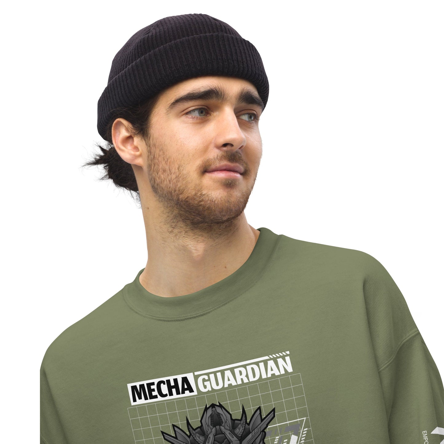 Mecha Guardian - Unisex Sweatshirt by DarkByteGear