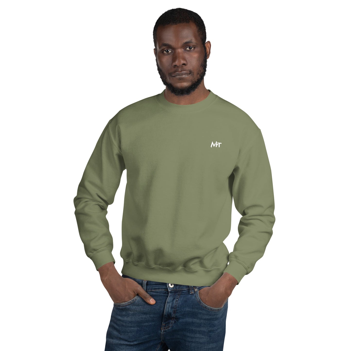 I Don't Need Luck: I Have Root Access - Unisex Sweatshirt ( Back Print ) by DarkByteGear
