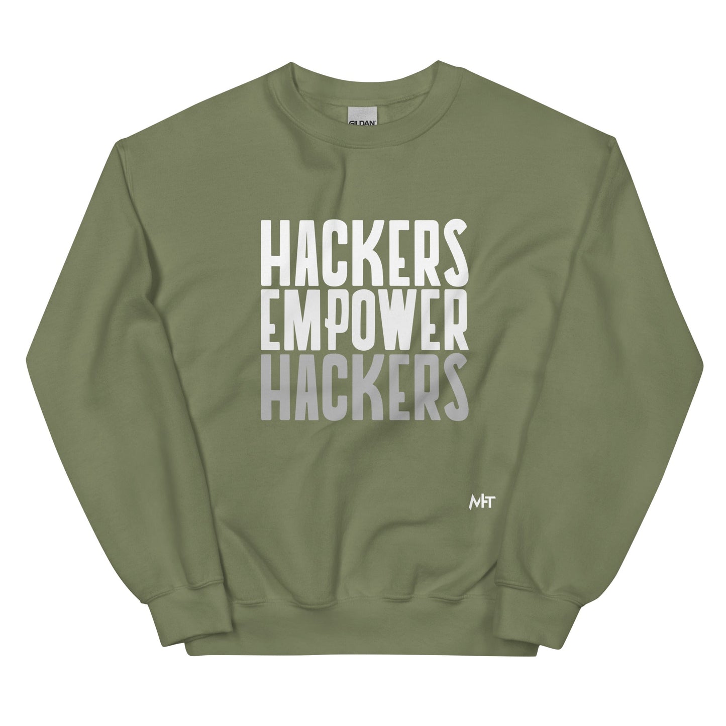 Hackers Empower Hackers - Unisex Sweatshirt by DarkByteGear