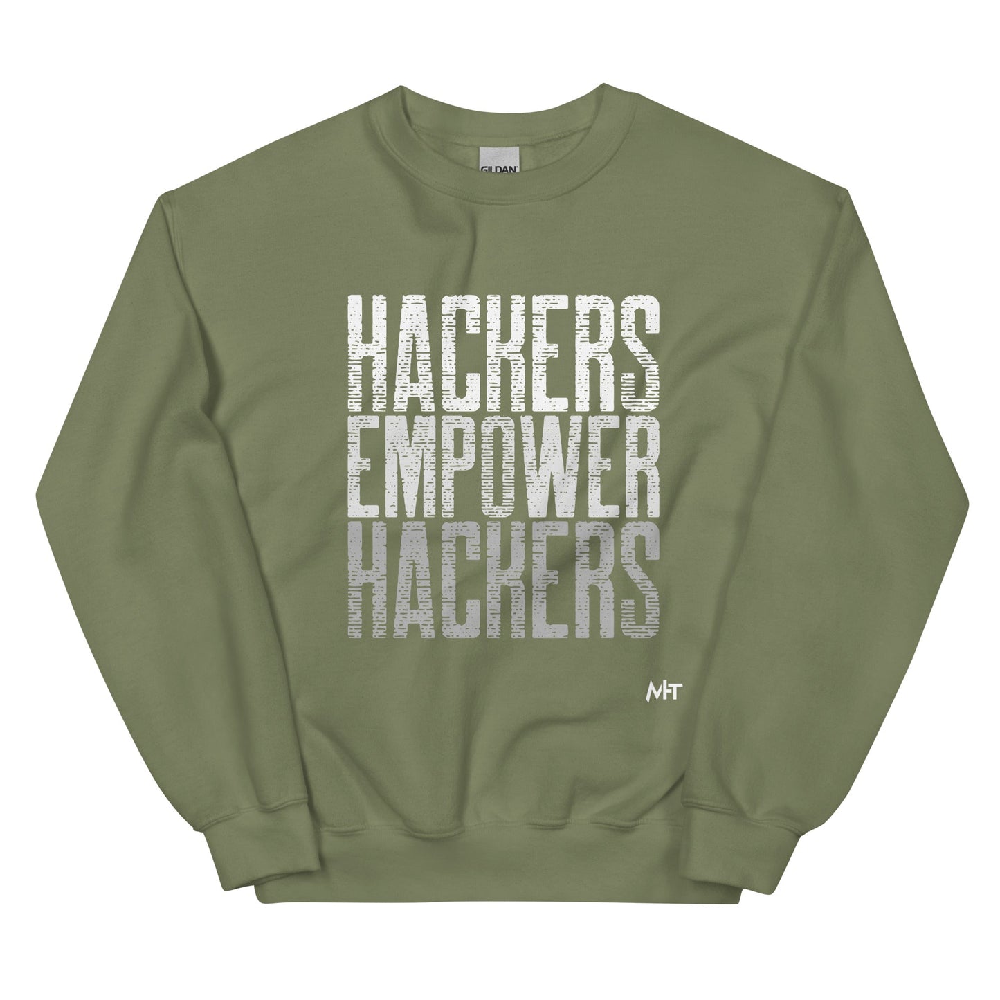 Hackers Empower Hackers V1 - Unisex Sweatshirt by DarkByteGear