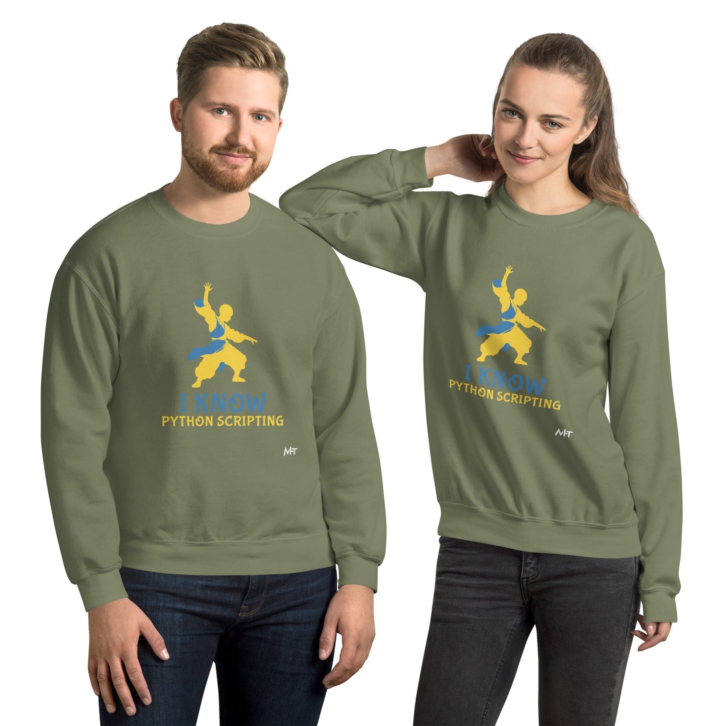 I Know Python Scripting - Unisex Sweatshirt by DarkByteGear