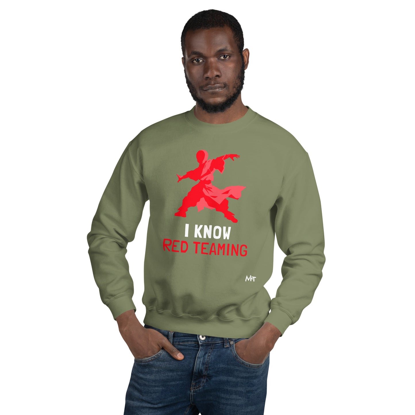 I Know Red Teaming - Unisex Sweatshirt by DarkByteGear