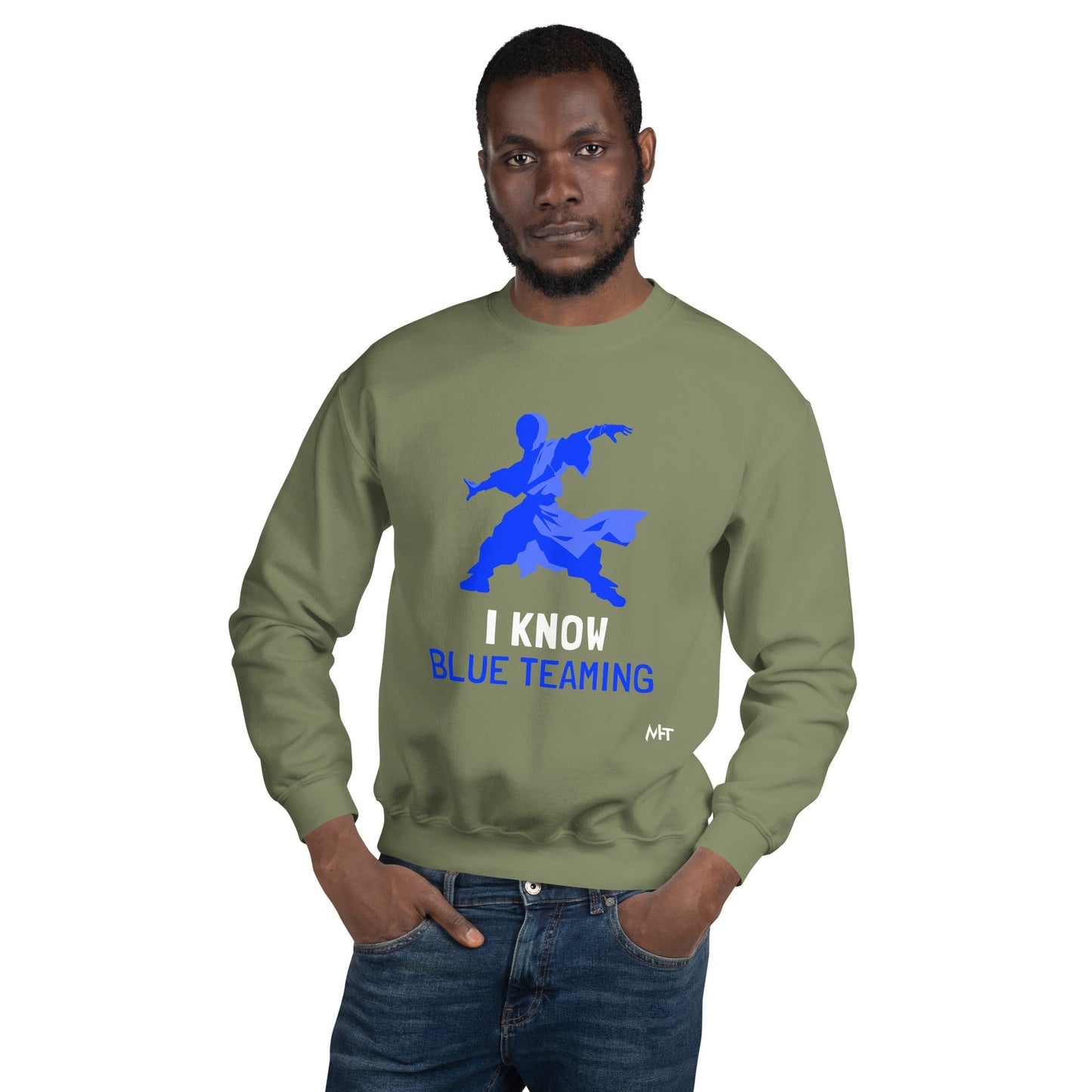 I Know Blue Teaming - Unisex Sweatshirt by DarkByteGear