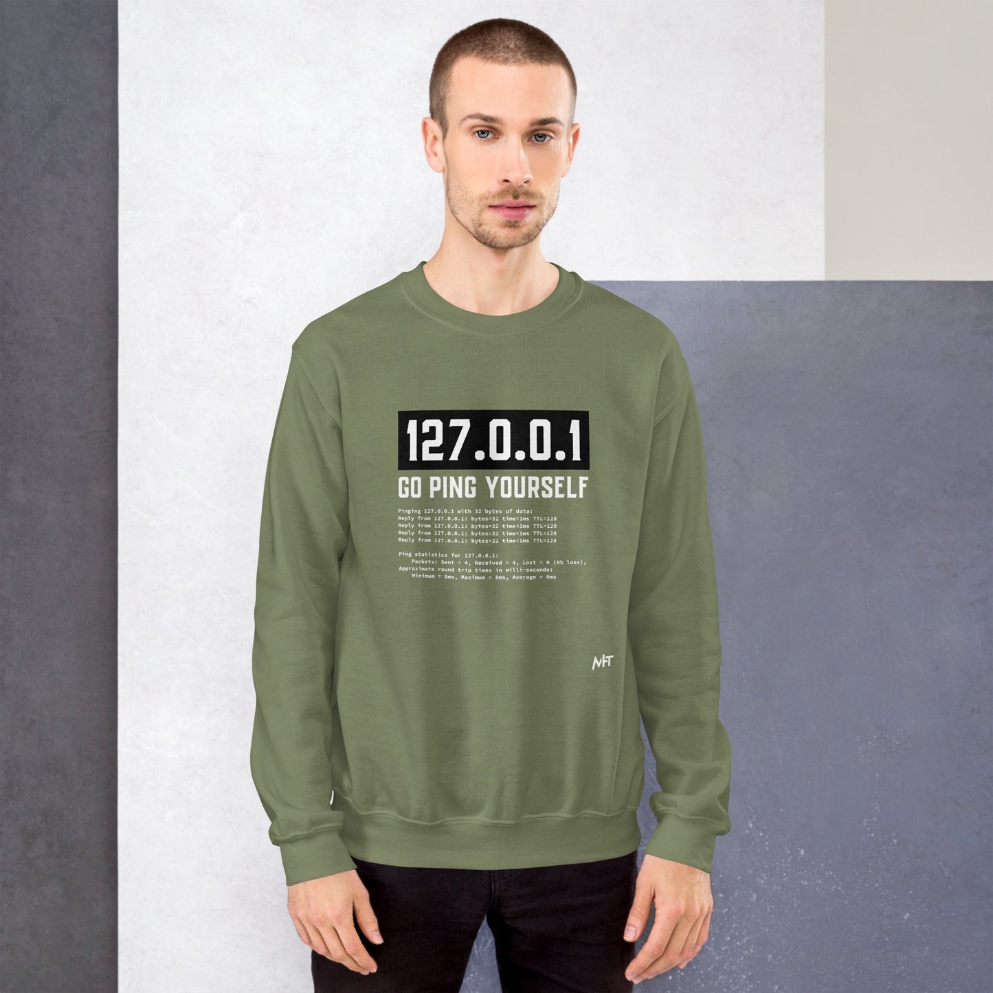 Go ping yourself - Unisex Sweatshirt by DarkByteGear