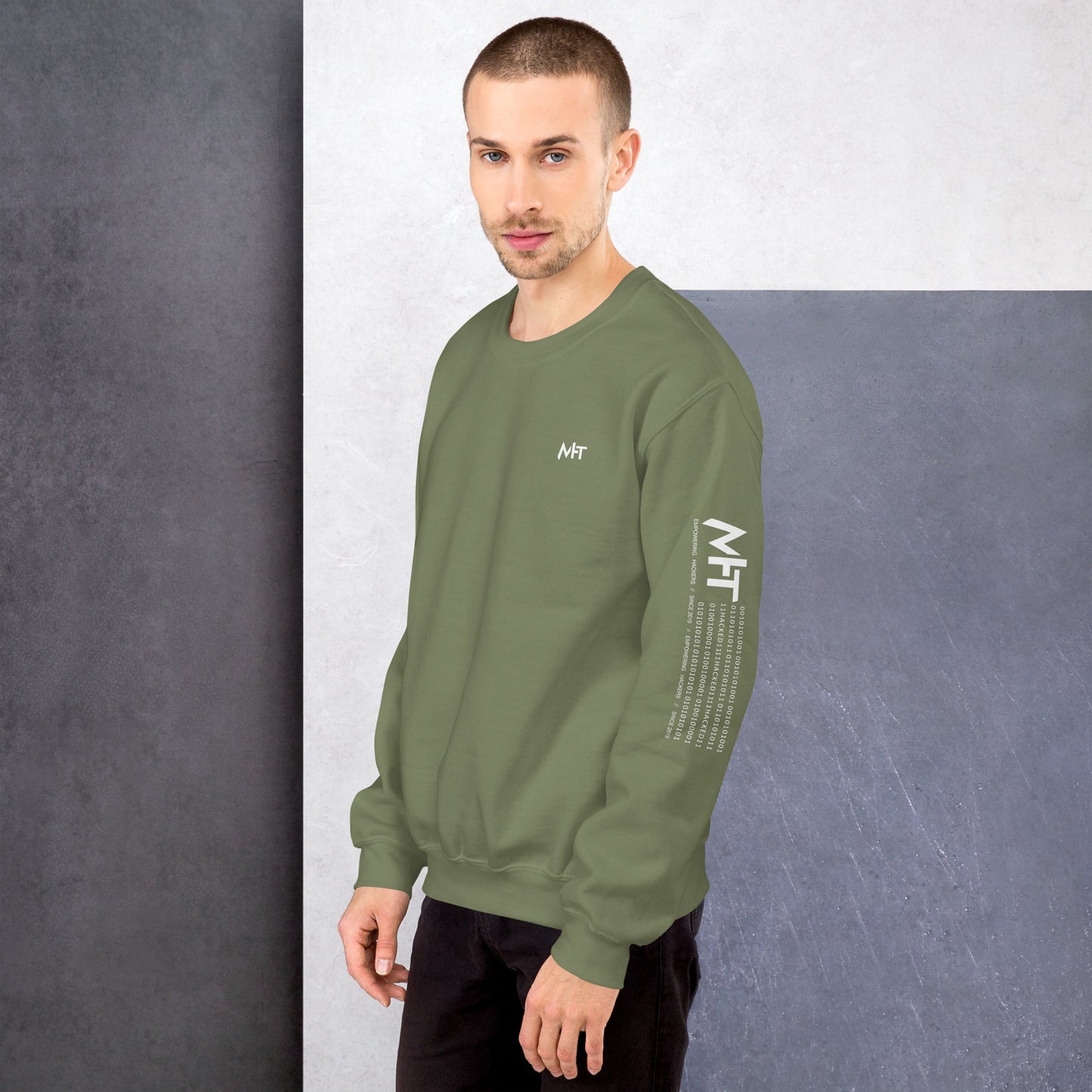CyberWare Ronin - Unisex Sweatshirt ( Back Print ) by DarkByteGear