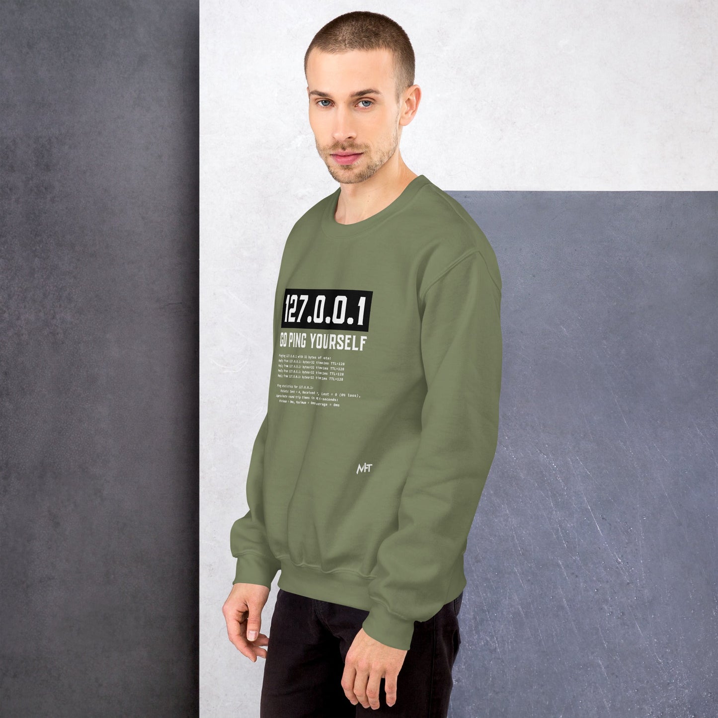 Go ping yourself - Unisex Sweatshirt by DarkByteGear