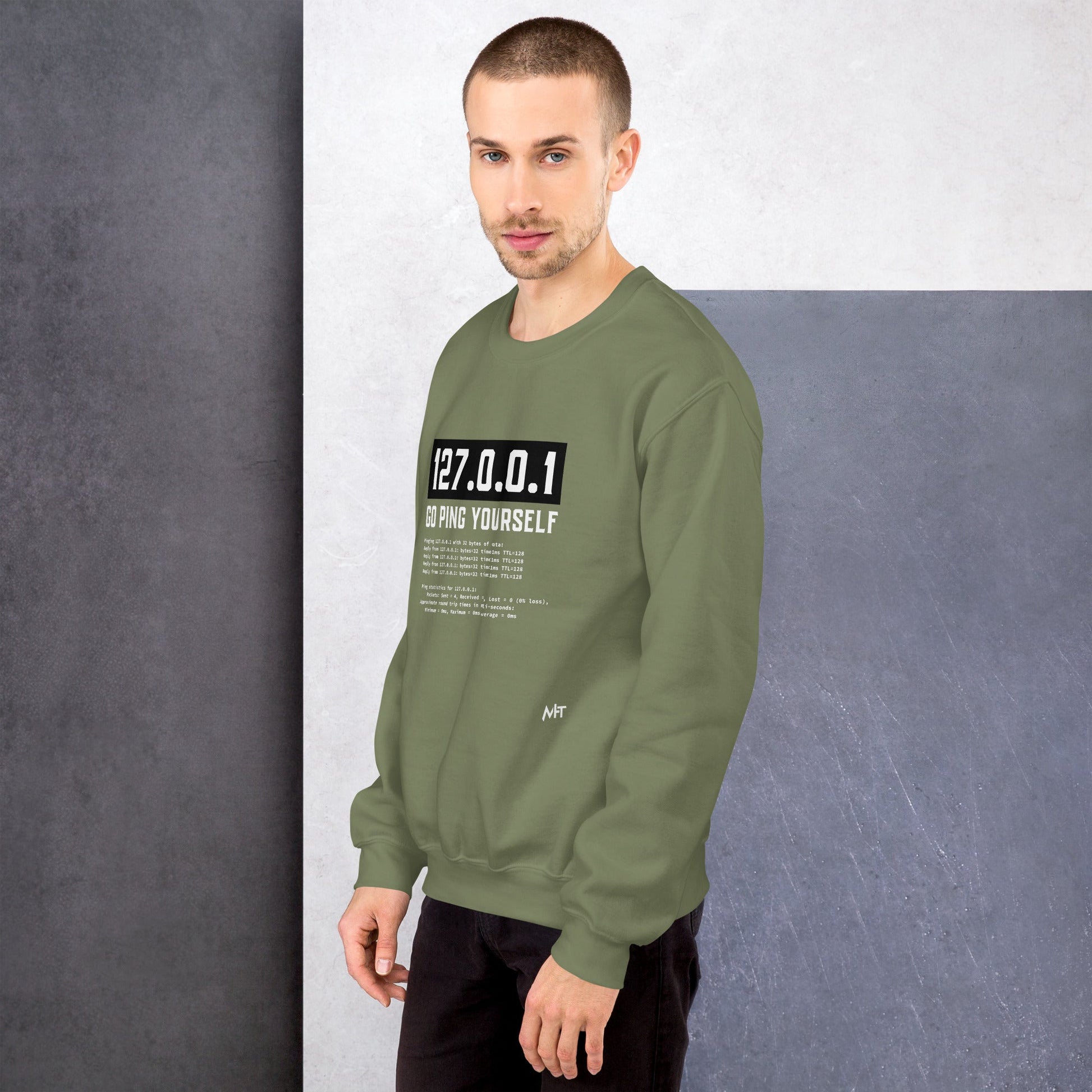 Go ping yourself - Unisex Sweatshirt by DarkByteGear