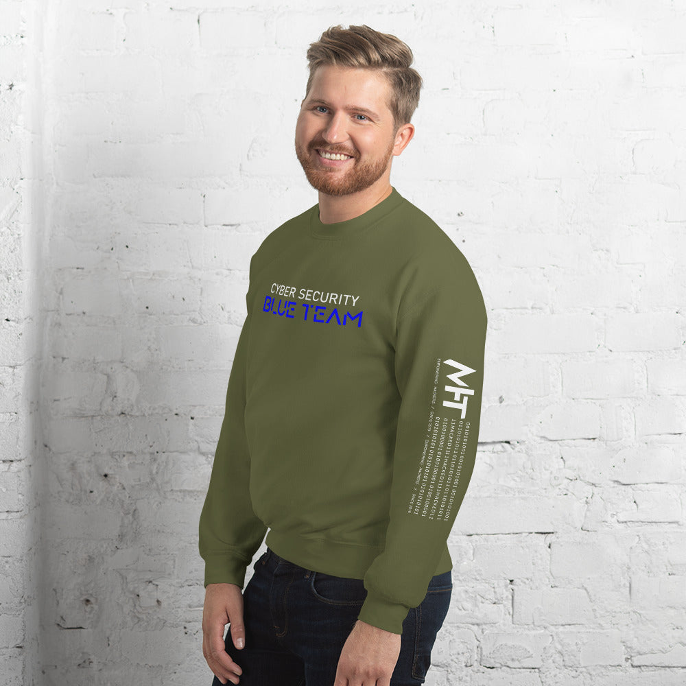 Cybersecurity Blue Team v4 - Unisex Sweatshirt by DarkByteGear