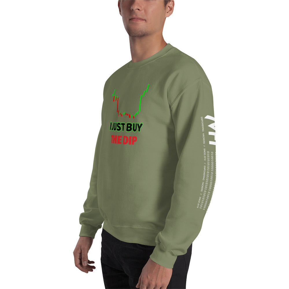 I just Buy the Dip - Unisex Sweatshirt by DarkByteGear