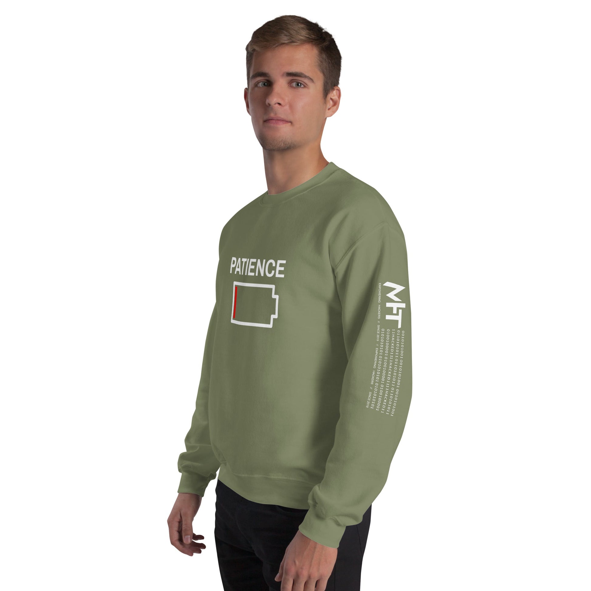 Patience - Unisex Sweatshirt by DarkByteGear