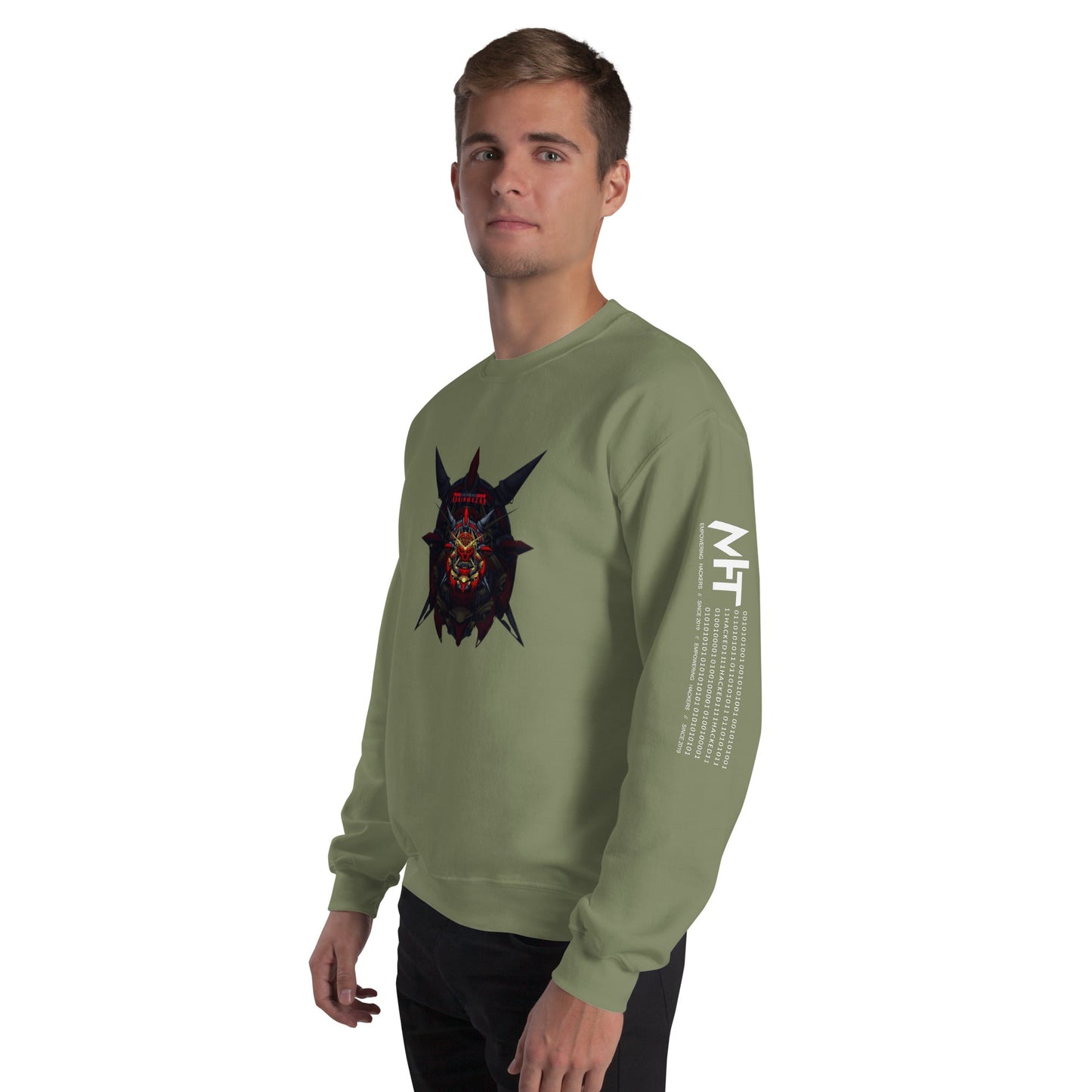 Cyberware Ronin Mecha - Unisex Sweatshirt by DarkByteGear