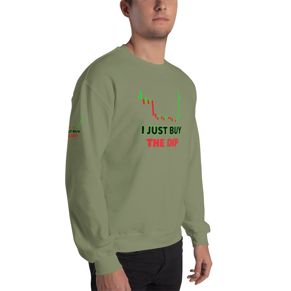 I just Buy the Dip - Unisex Sweatshirt by DarkByteGear