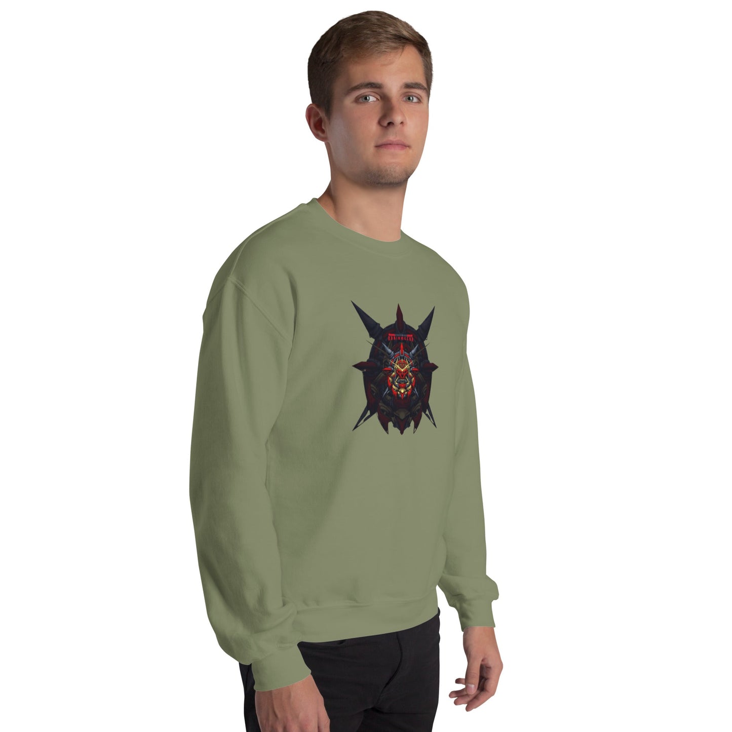 Cyberware Ronin Mecha - Unisex Sweatshirt by DarkByteGear