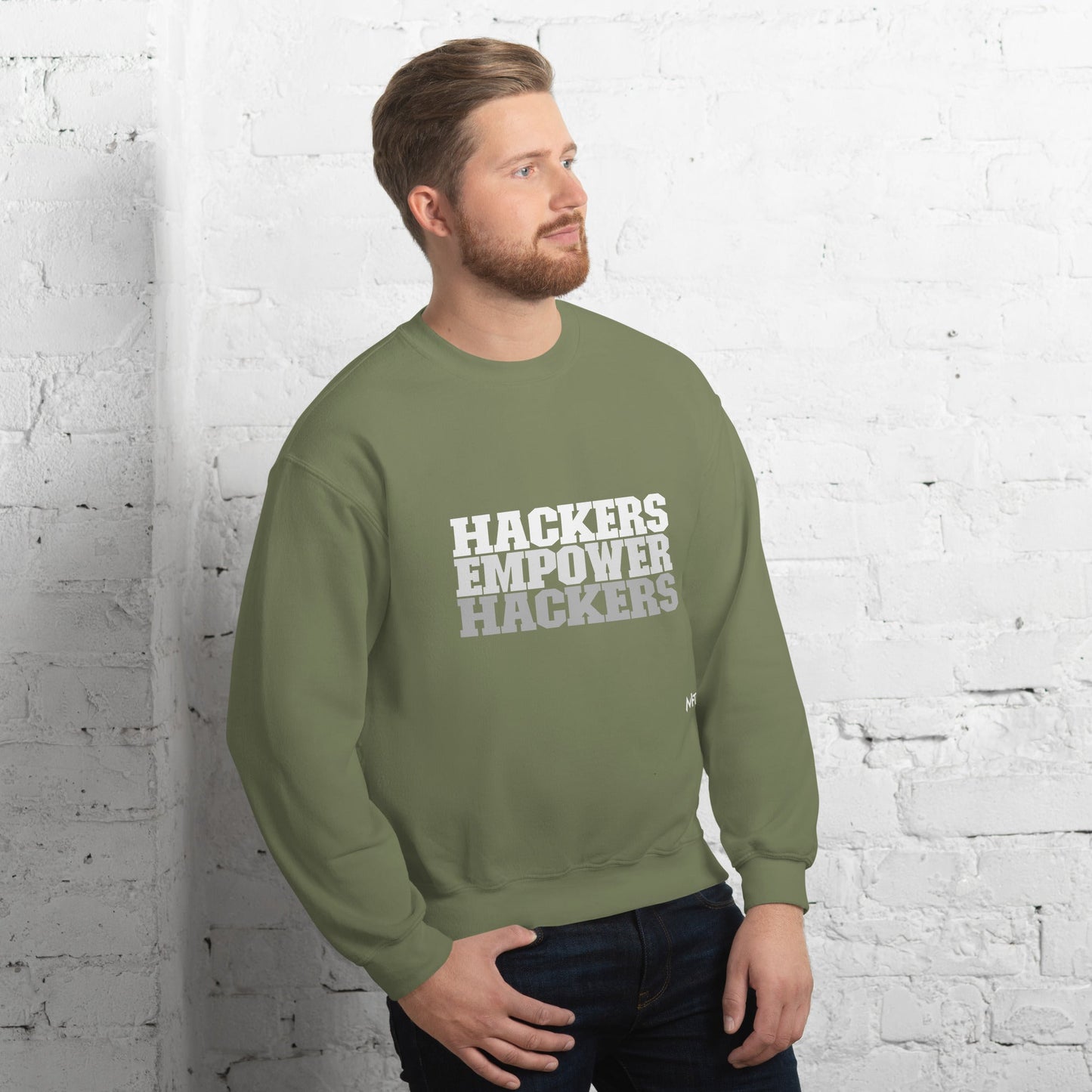 Hackers Empower Hackers V2 - Unisex Sweatshirt by DarkByteGear