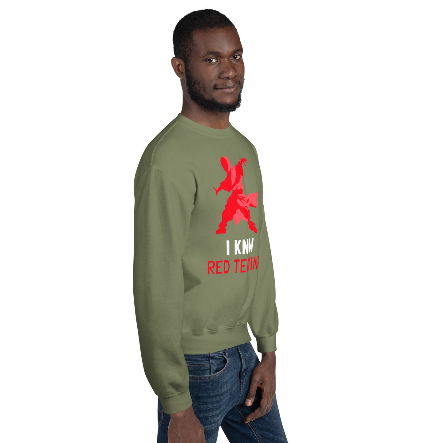 I Know Red Teaming - Unisex Sweatshirt by DarkByteGear