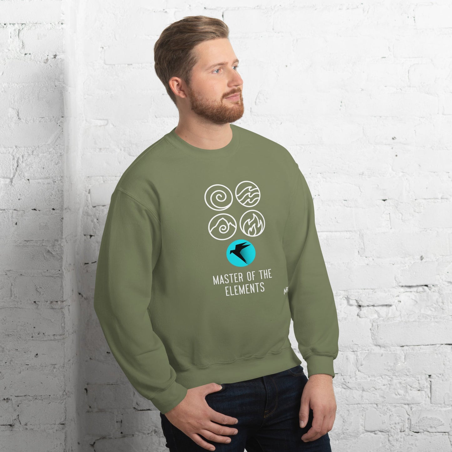 Master of Elements - Unisex Sweatshirt by DarkByteGear