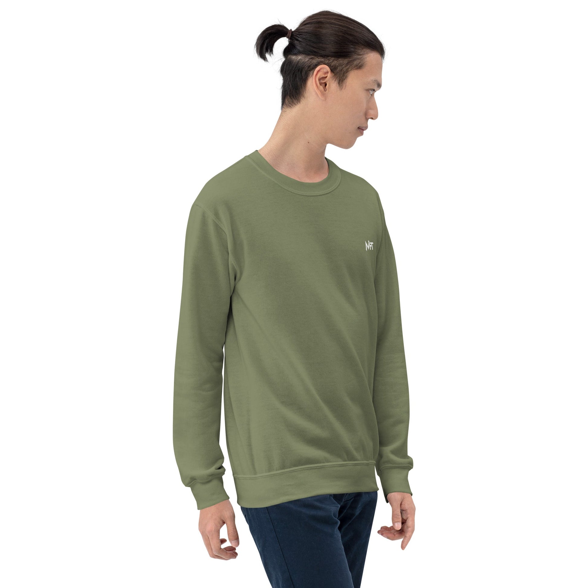 Master of Elements - Unisex Sweatshirt ( Back Print ) by DarkByteGear