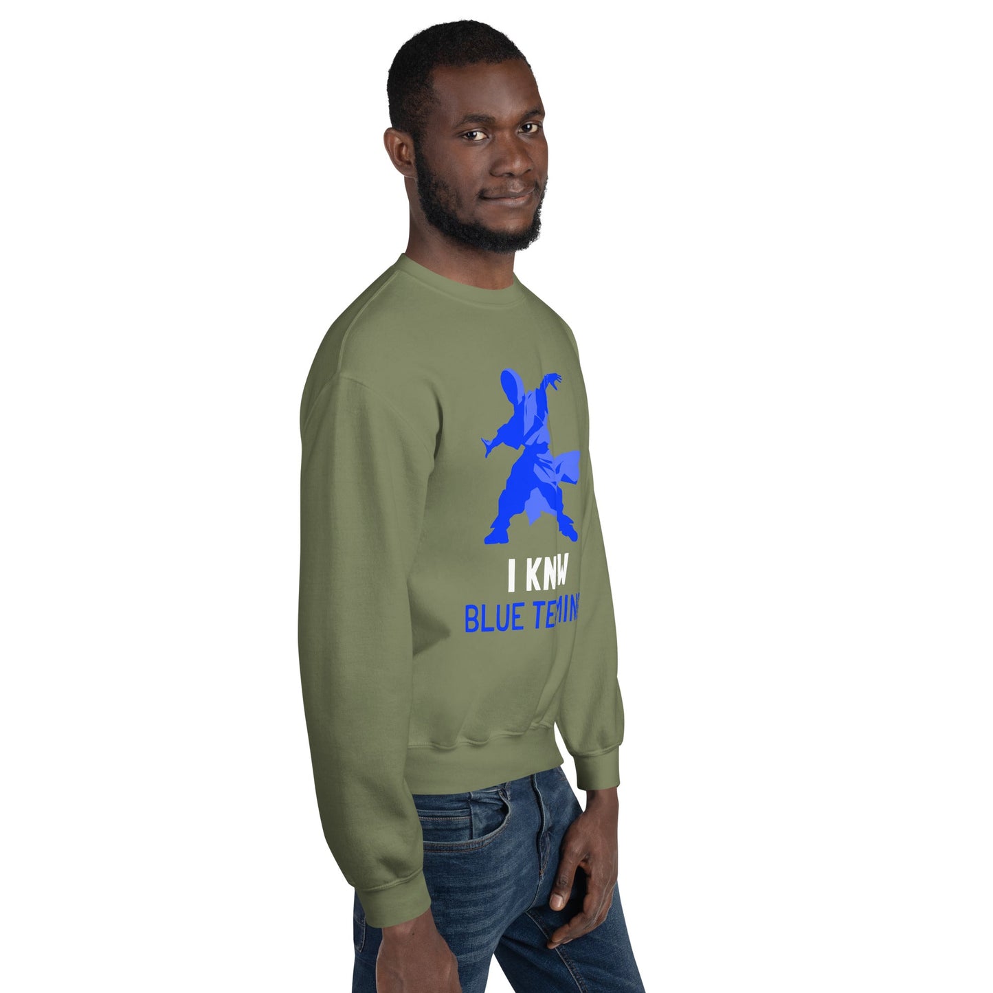 I Know Blue Teaming - Unisex Sweatshirt by DarkByteGear