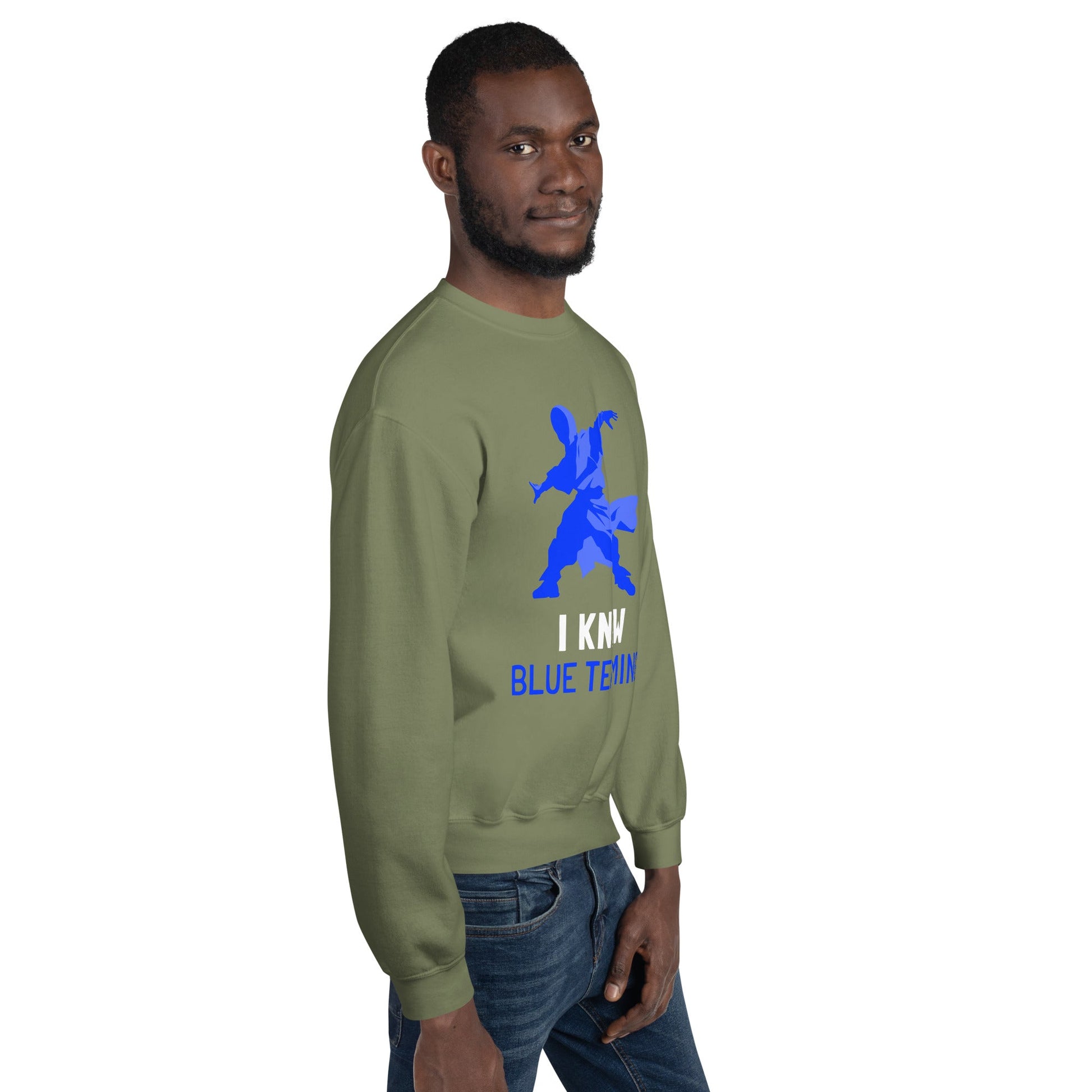 I Know Blue Teaming - Unisex Sweatshirt by DarkByteGear