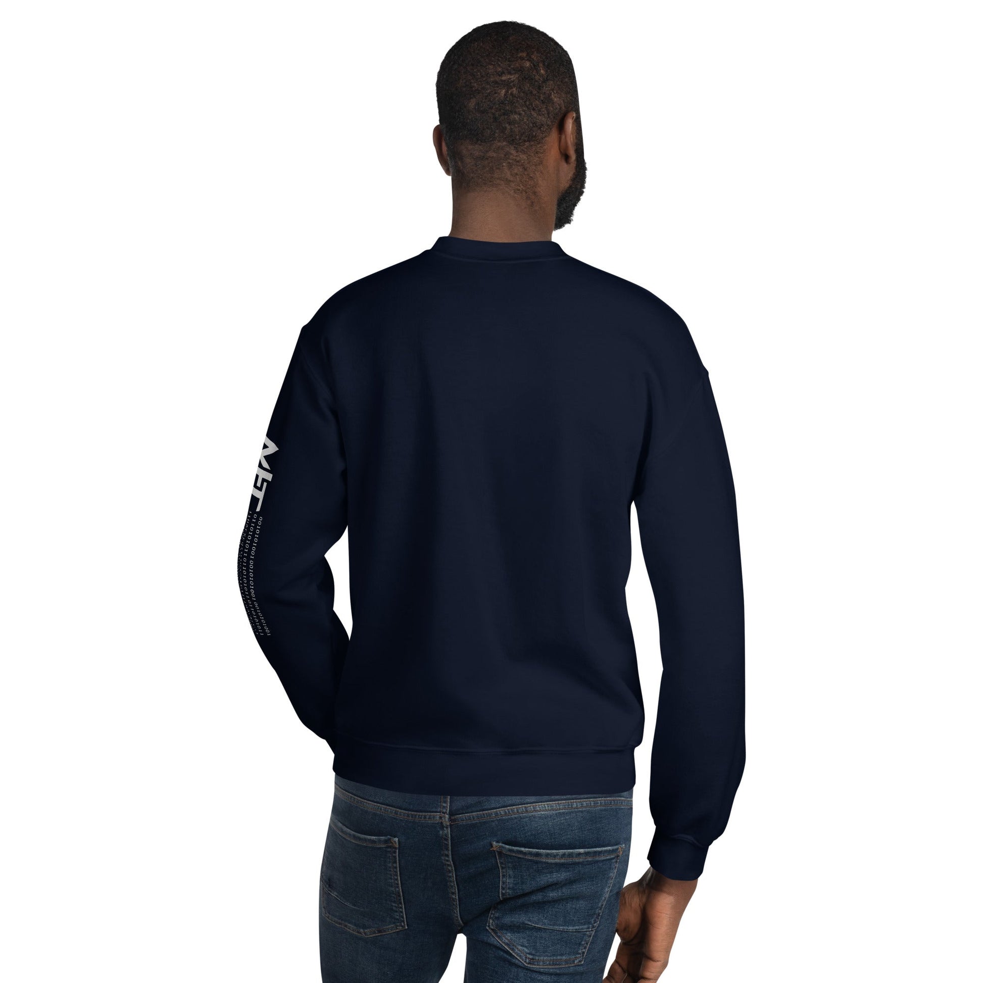 Nacho Average Bitcoiner Unisex Sweatshirt by DarkByteGear