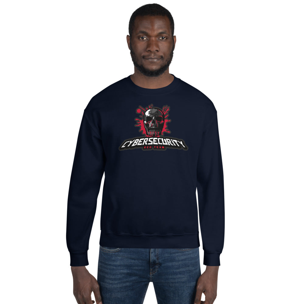 Cybersecurity Red Team v4 - Unisex Sweatshirt by DarkByteGear